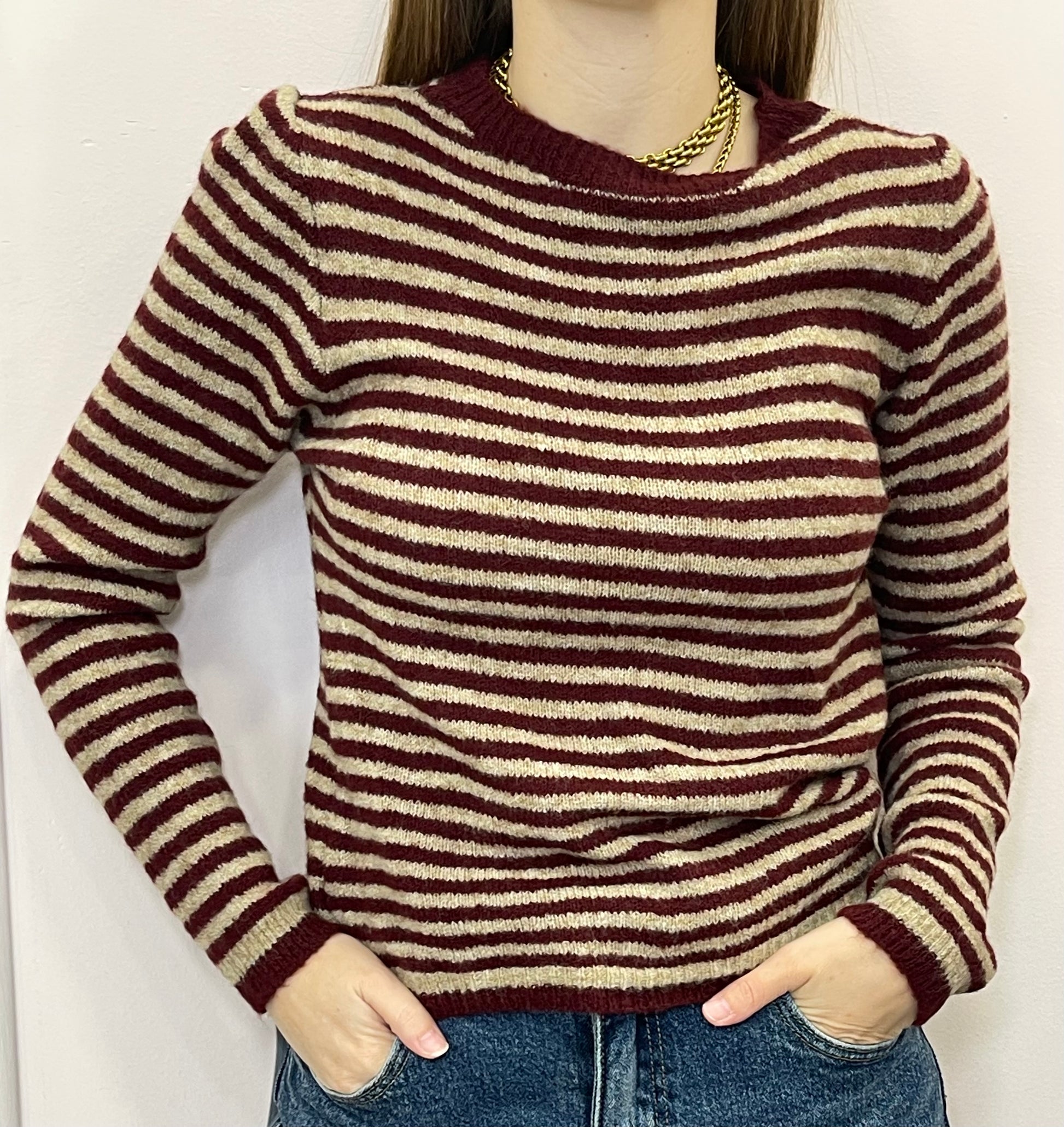 Maglioncino righe Nuvola