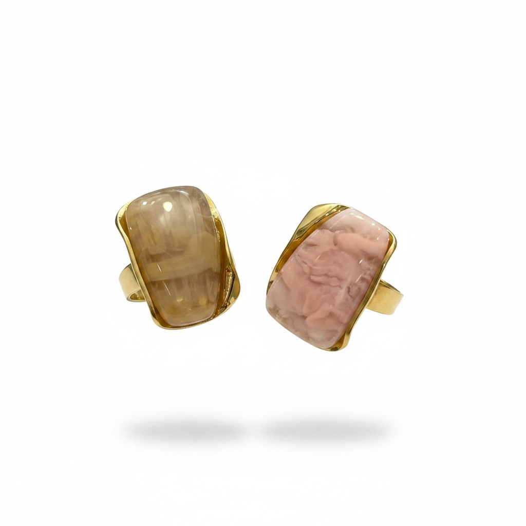 Anello marmorizzato