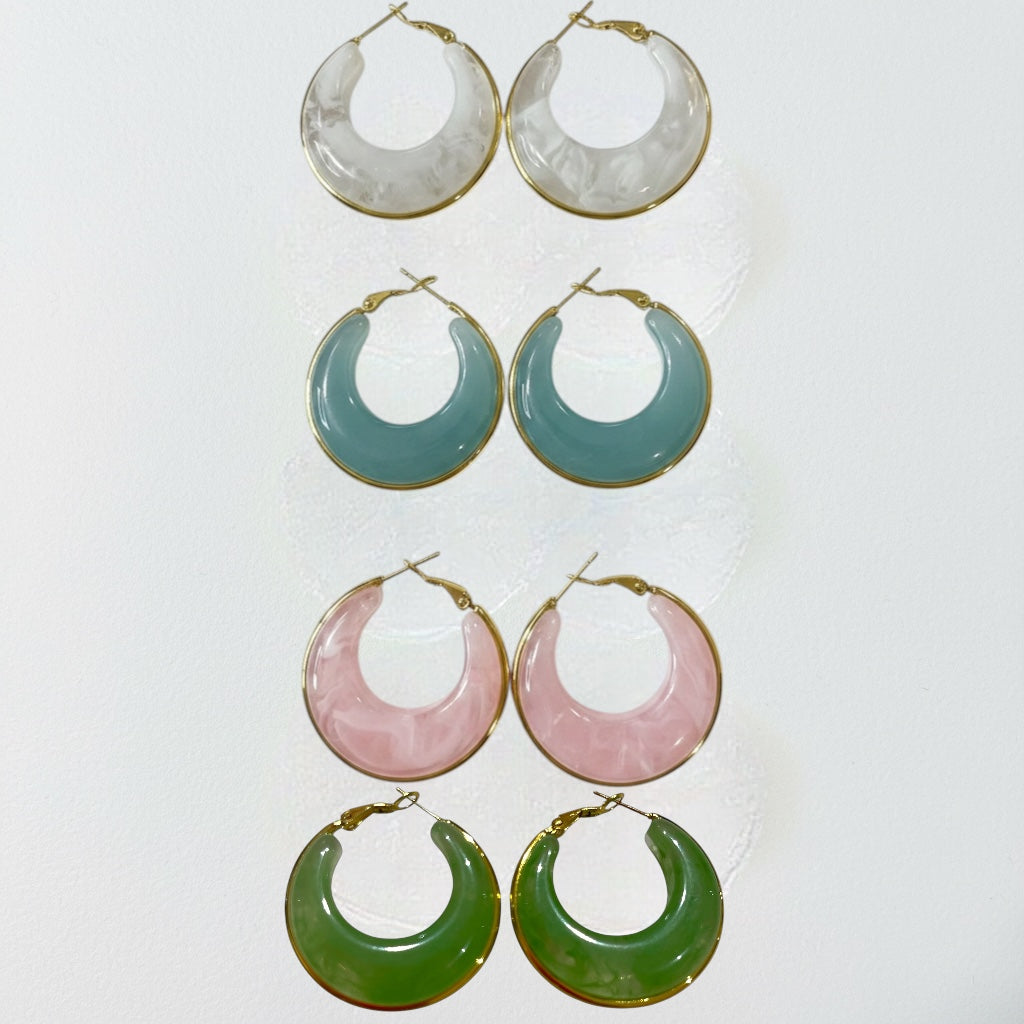 Orecchini pastel