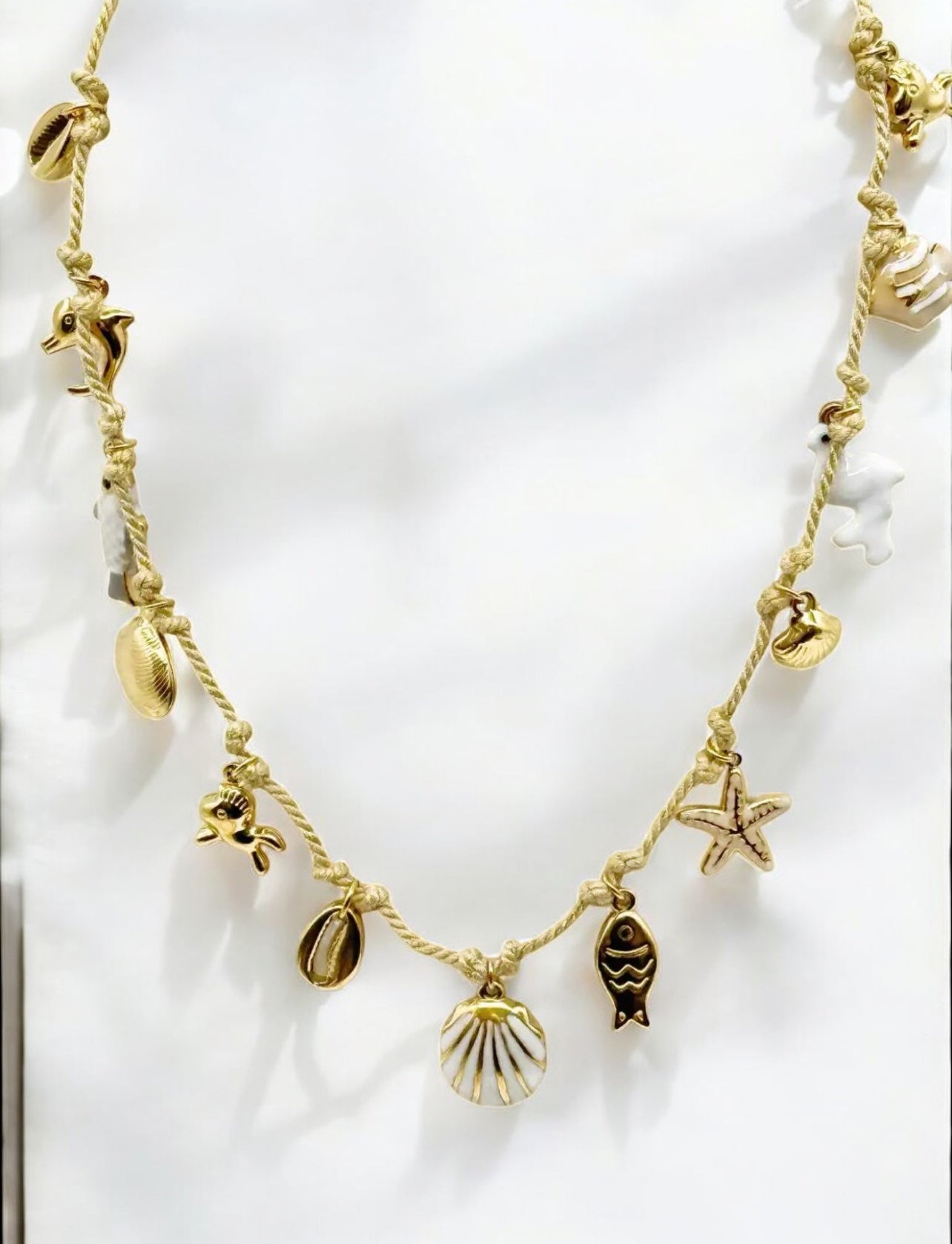Collana marina multi charms