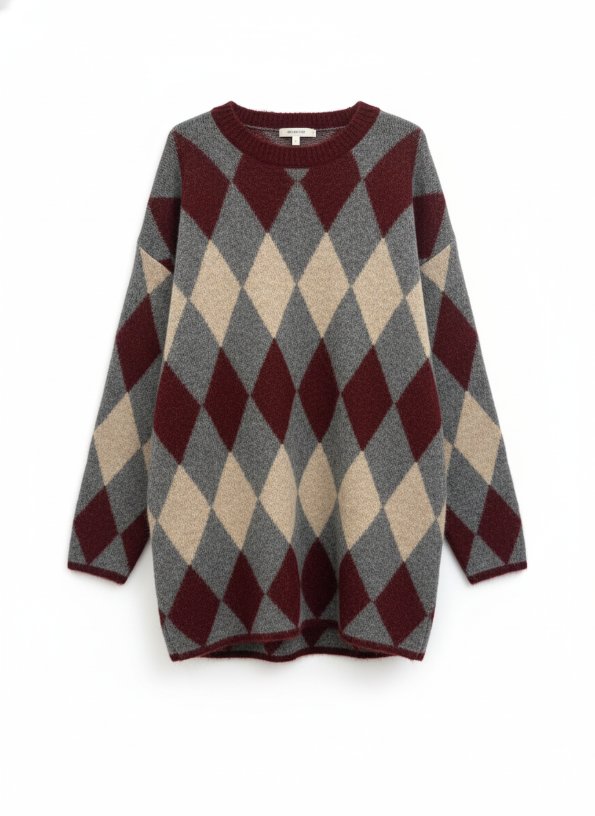 Maglioncino Maxi Rombi