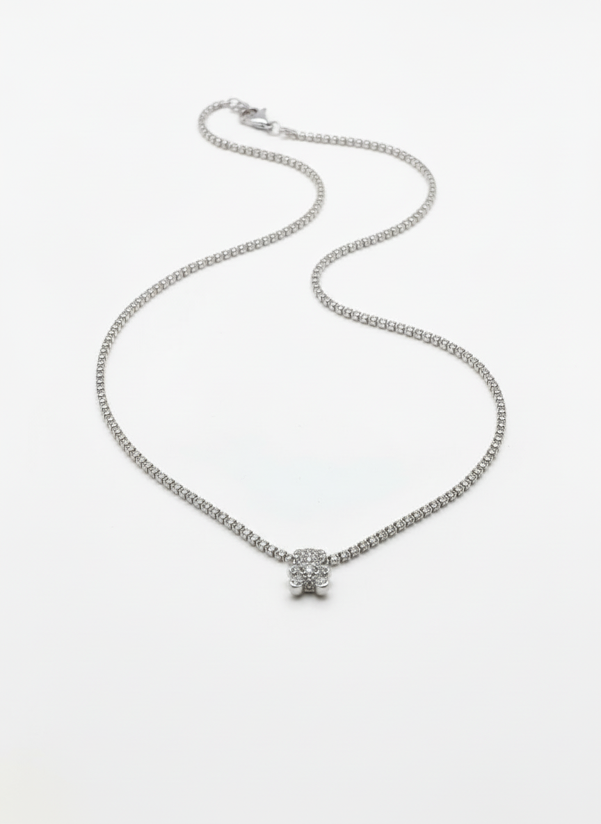 Collana tennis orsetto