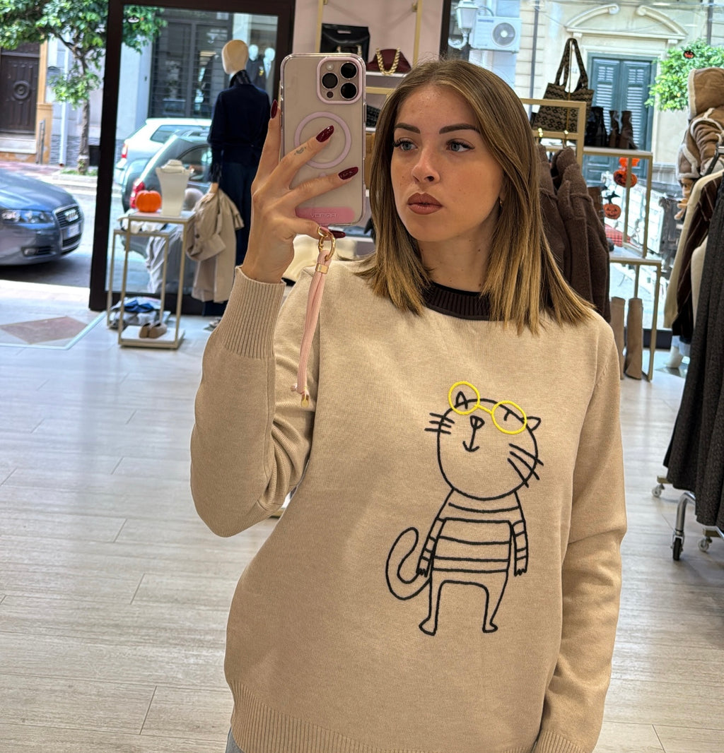 Maglioncino Gatto
