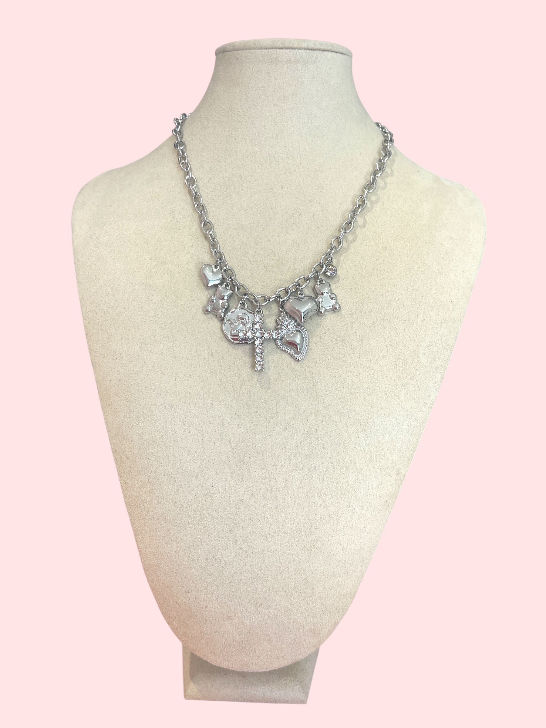 Collana multi charm