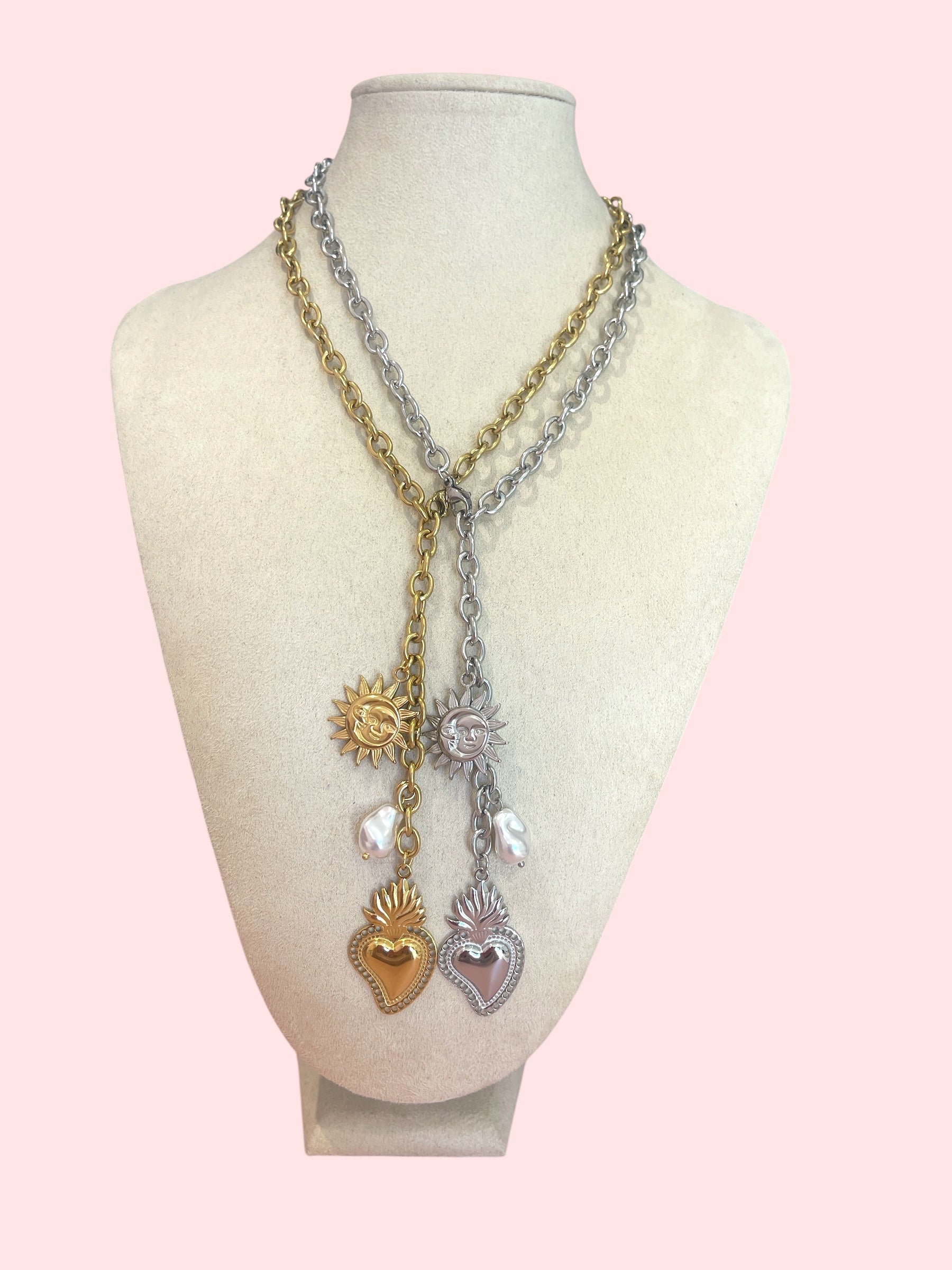 Collana long Sun