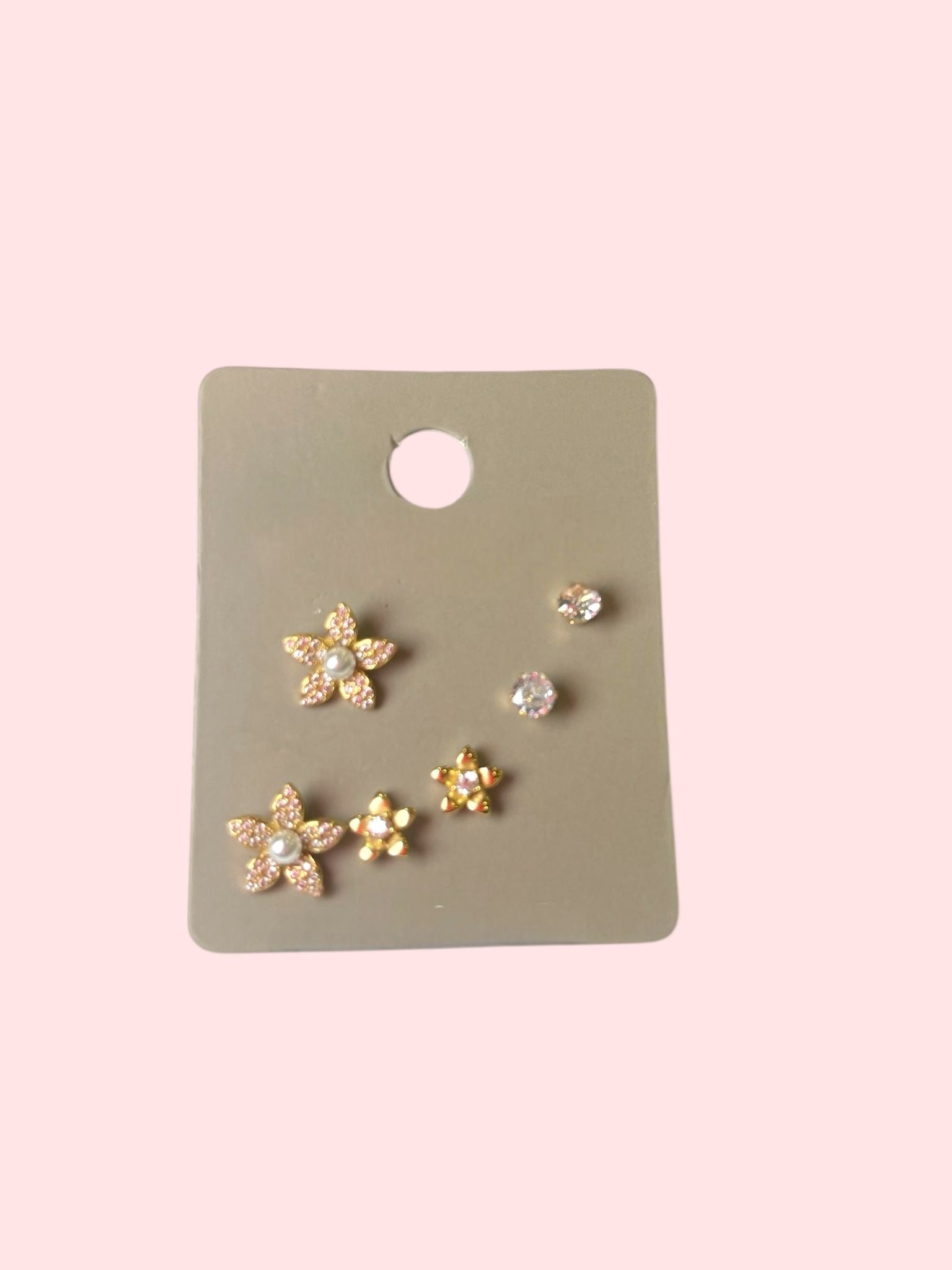 Orecchini set fiorellini