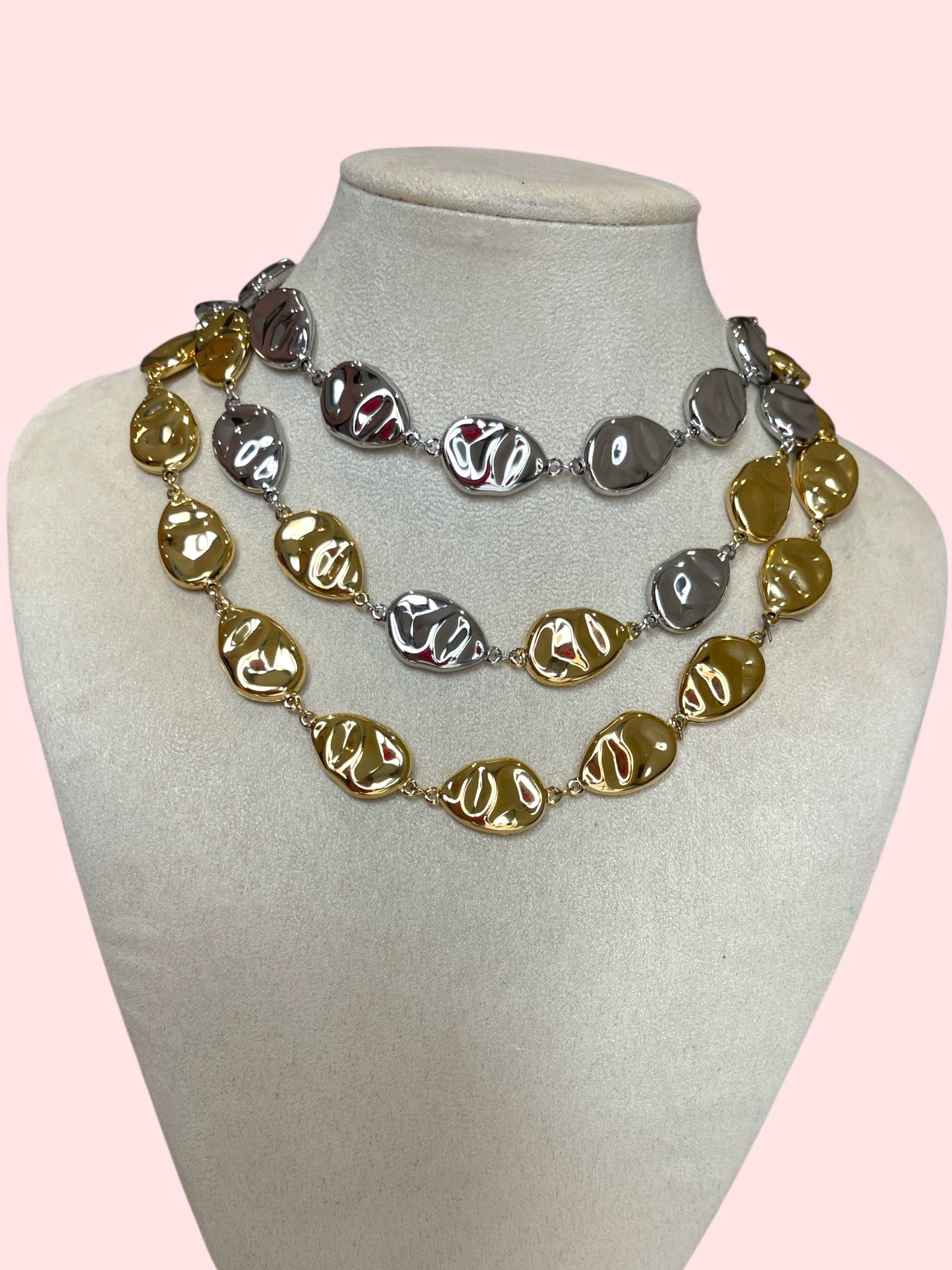 Collana goccia sonaglio