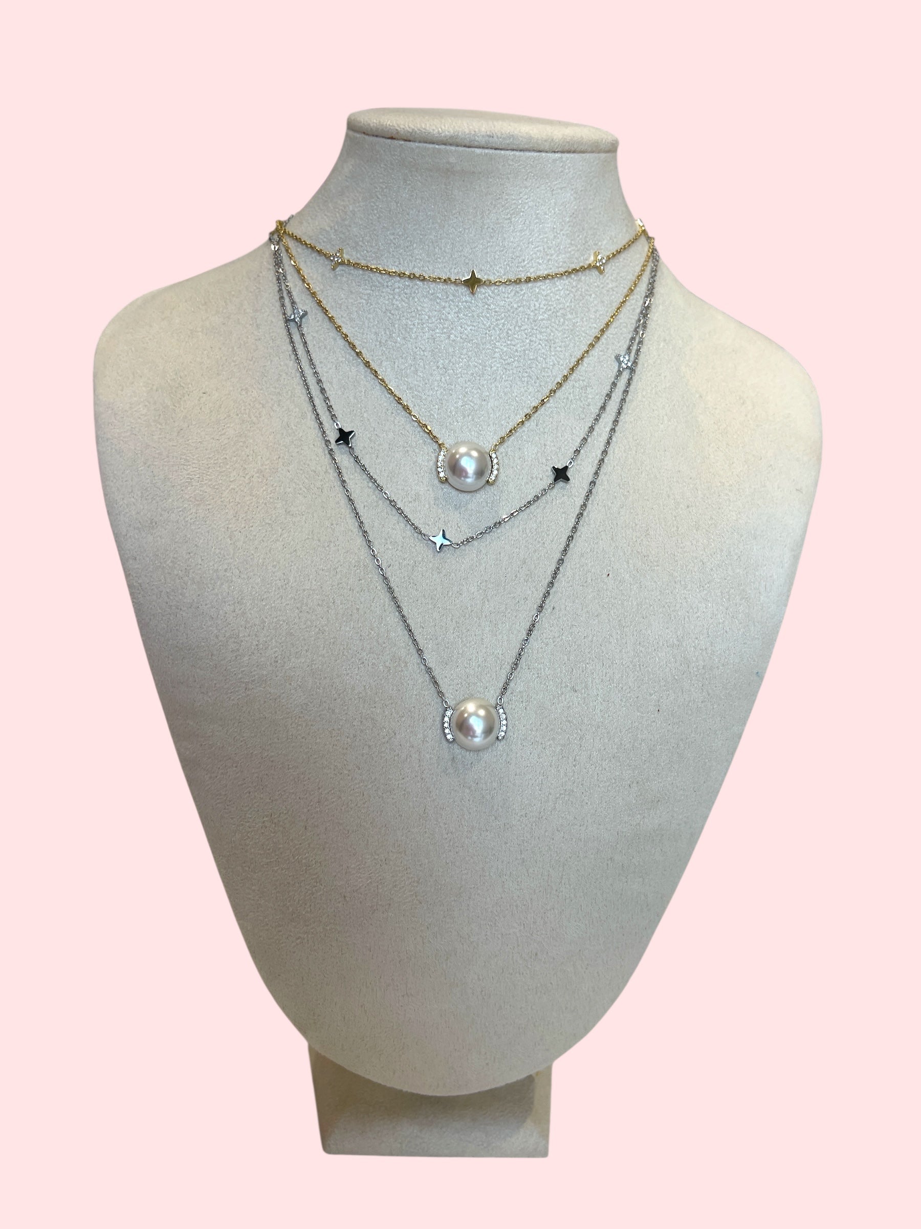 Collana doppio filo