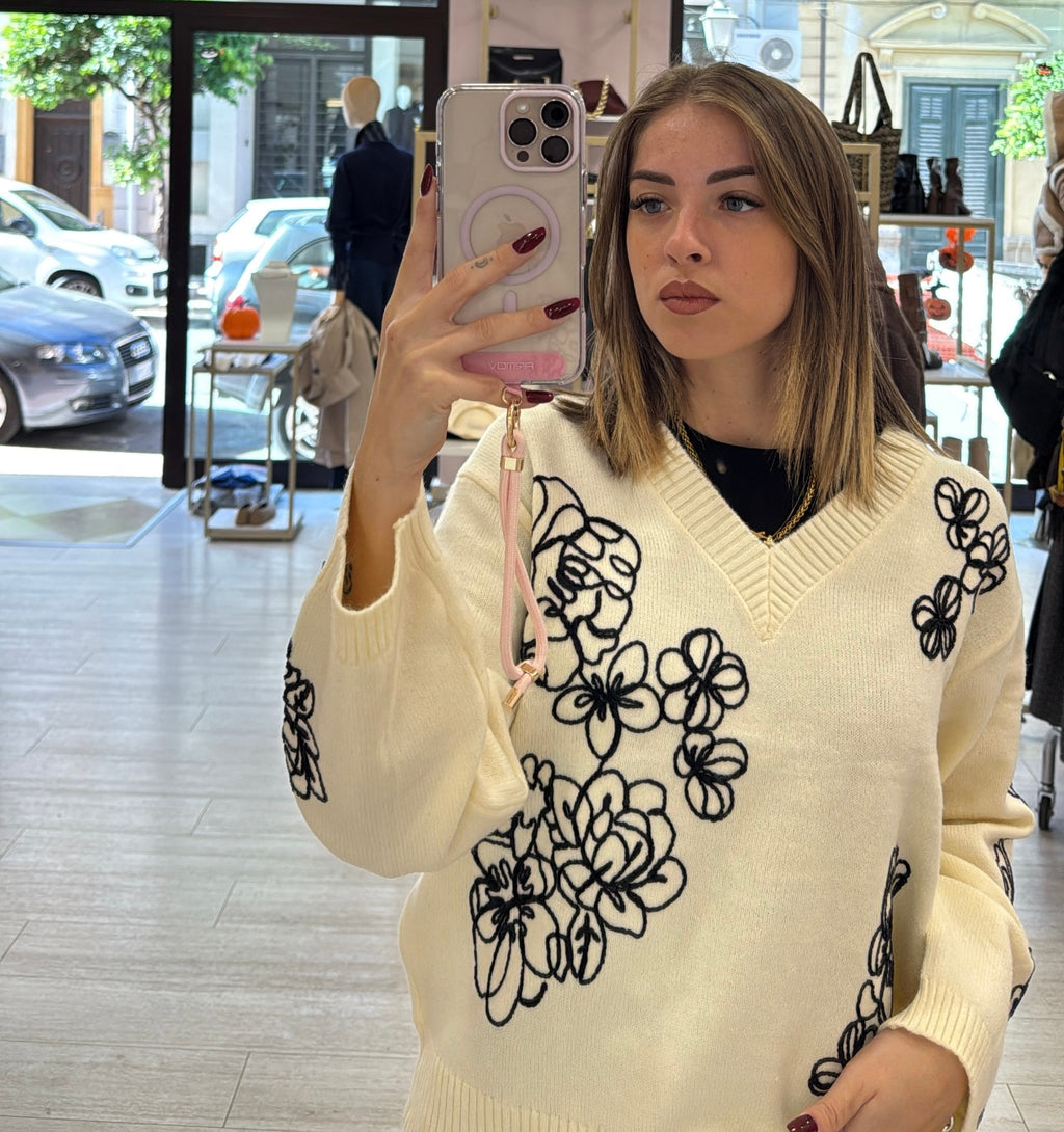 Maglioncino V Ghirigori