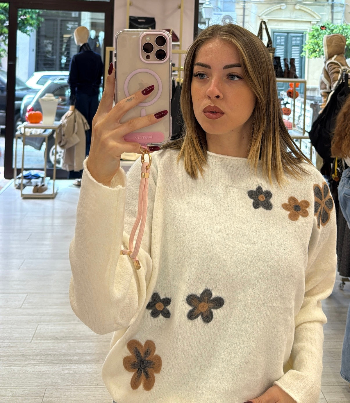 Maglioncino Fiori
