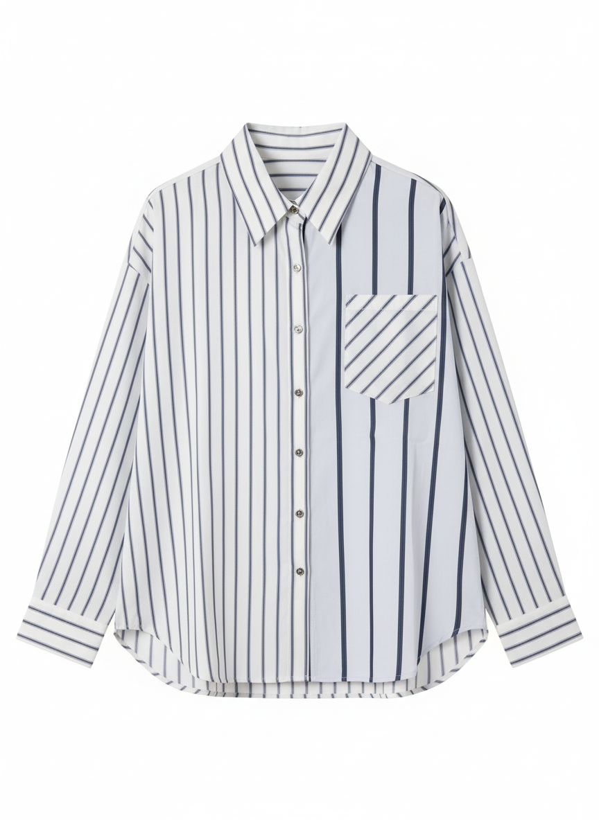 Camicia Botton Strass