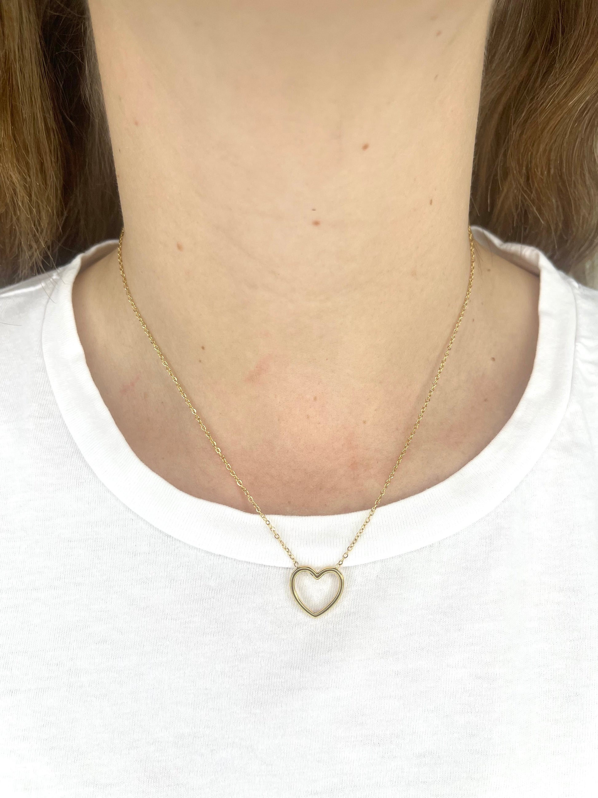 Collana minimal cuore  piccolo