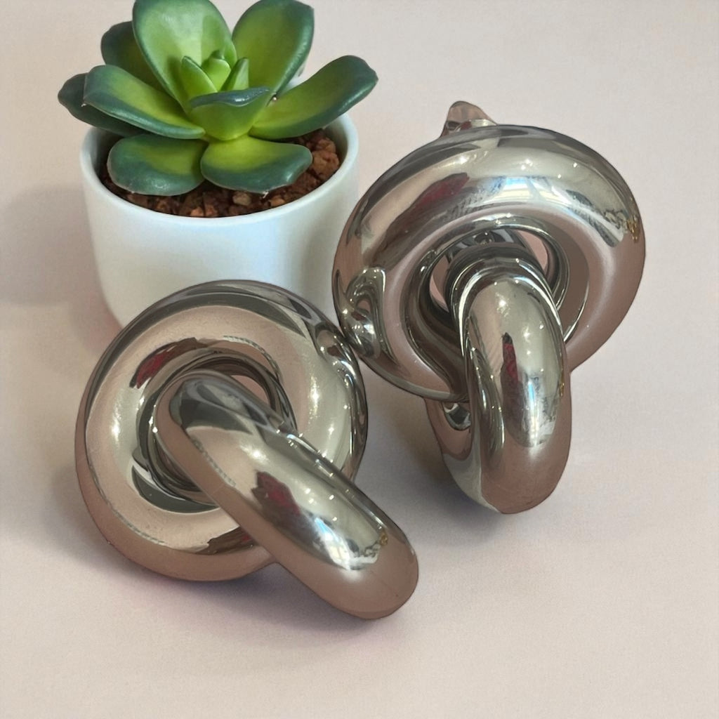 Orecchini double circle