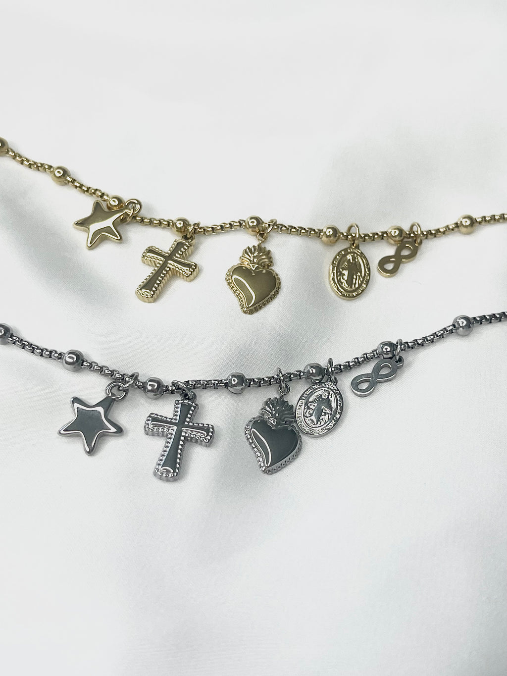 Bracciale multi charm