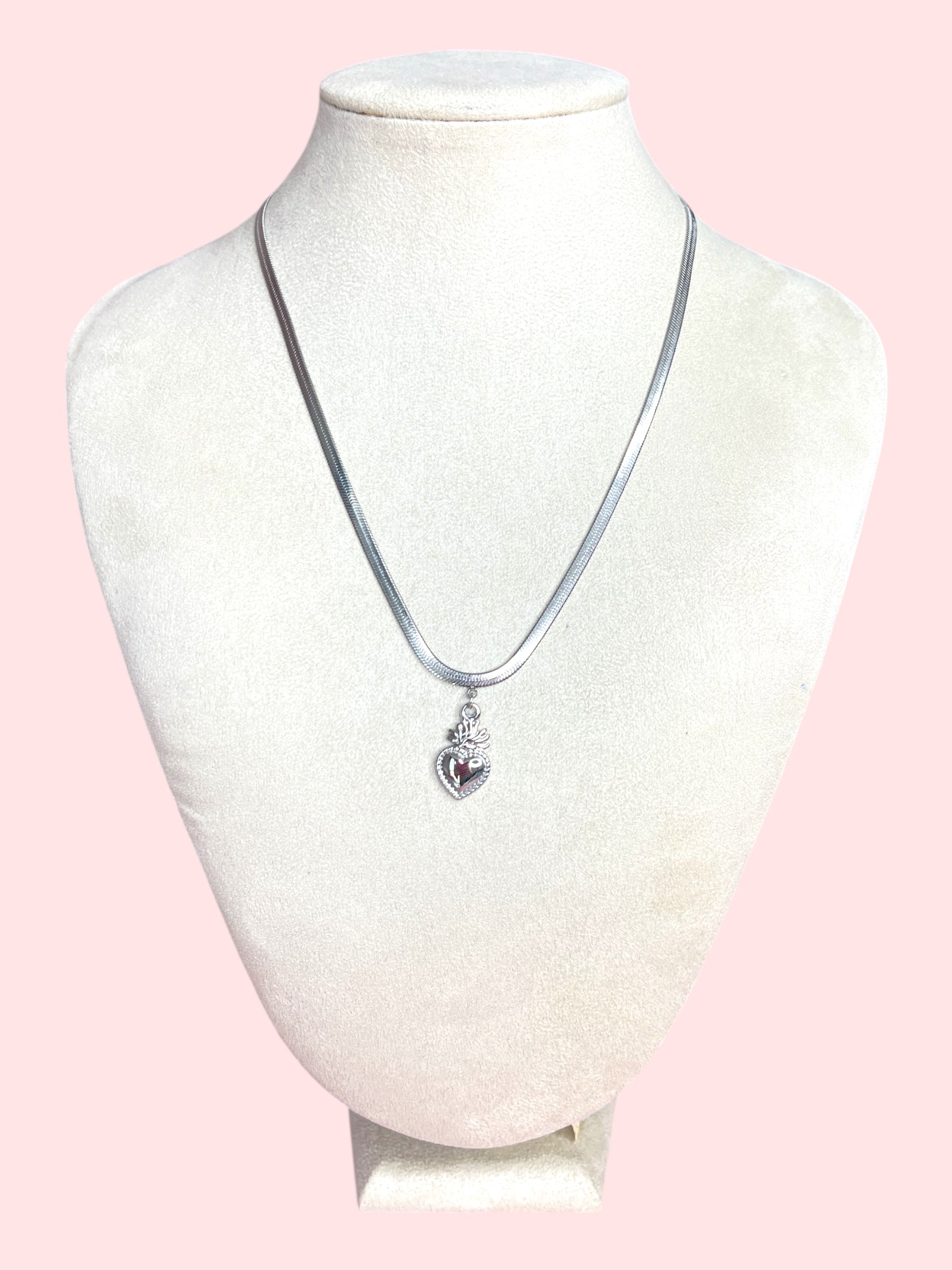 Collana sacro cuore mini