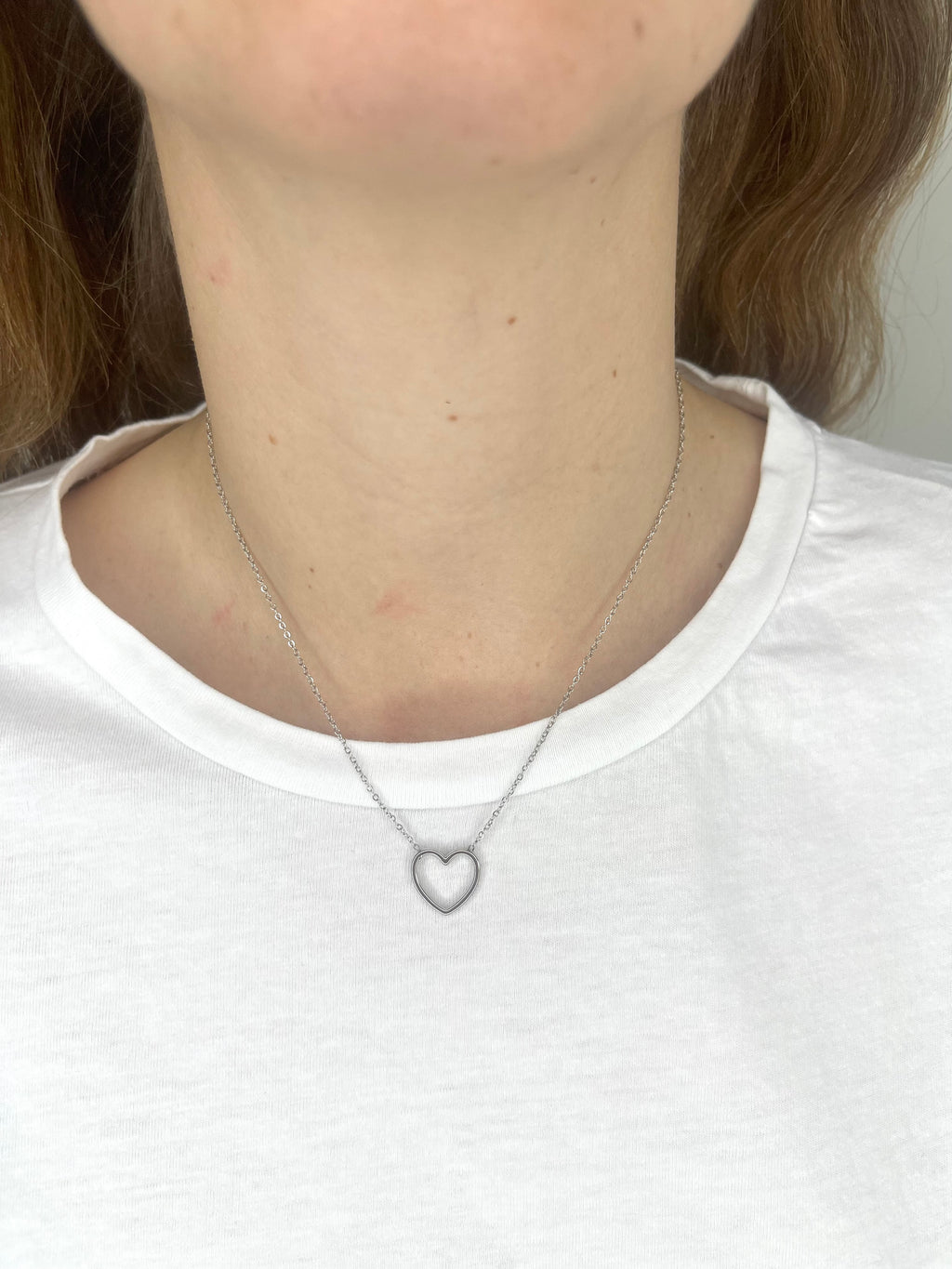 Collana minimal cuore  piccolo