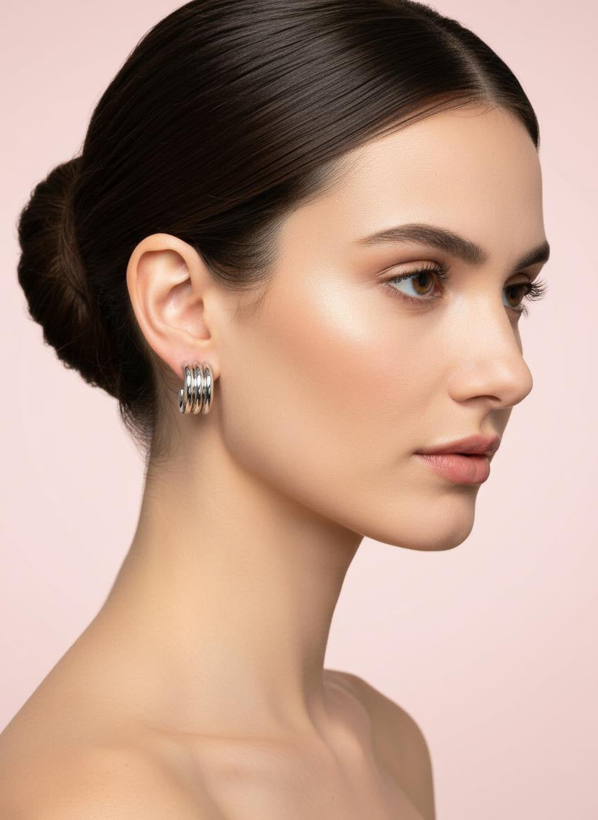 Orecchini multi cerchio