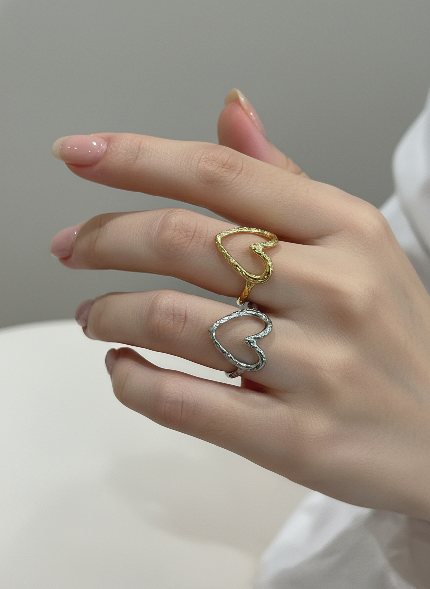 Anello cuore