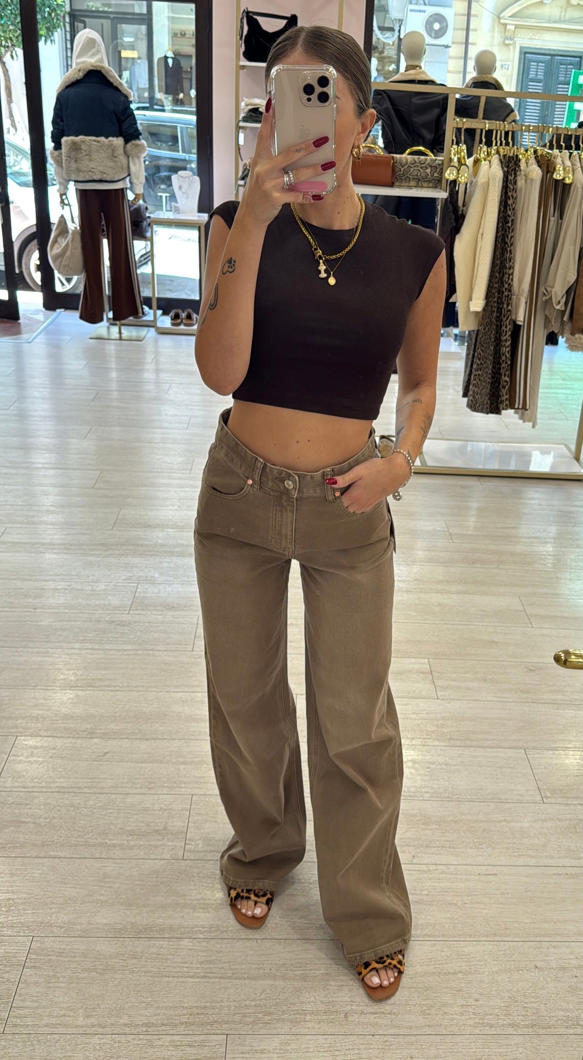 Jeans wide leg Sophia