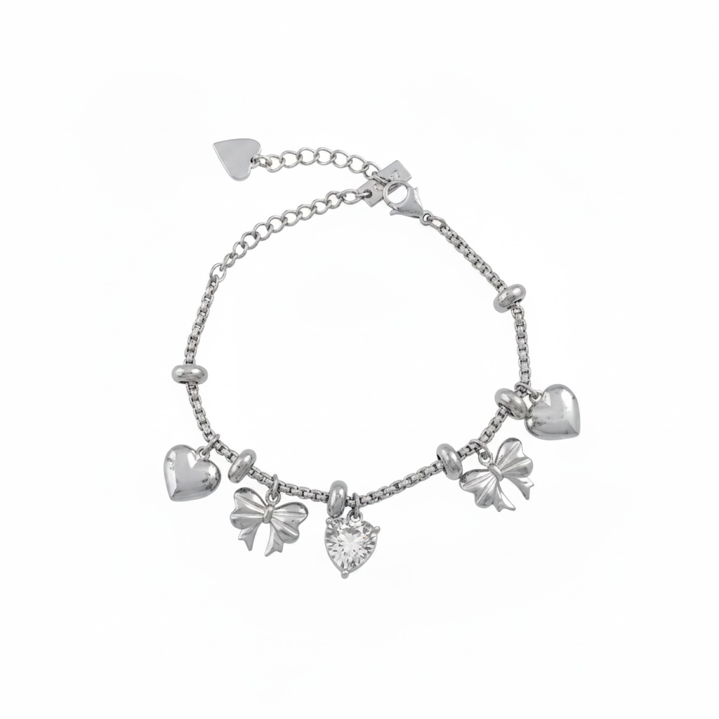 Bracciale fiocchetto