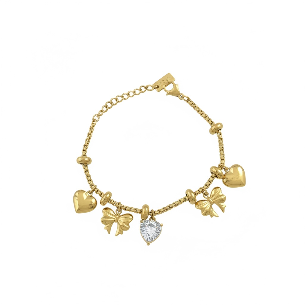 Bracciale fiocchetto