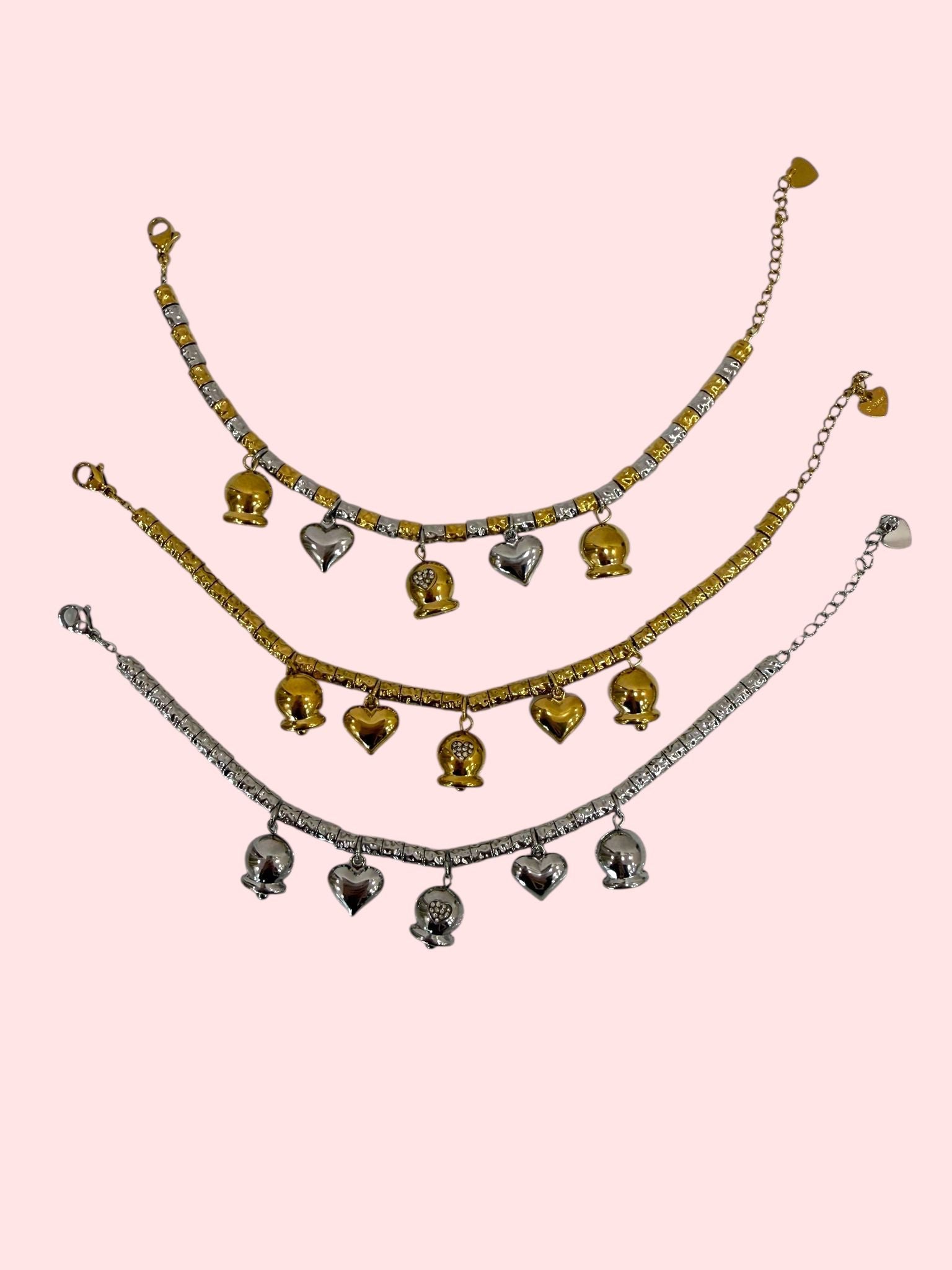 Bracciale sonaglio charm