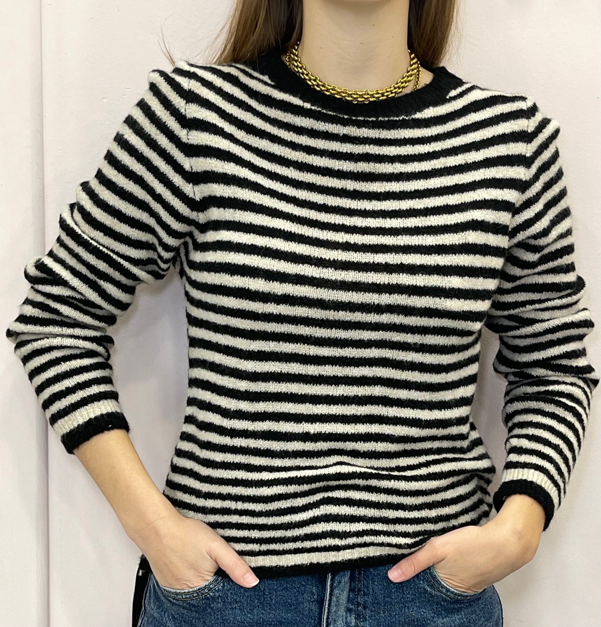 Maglioncino righe Nuvola