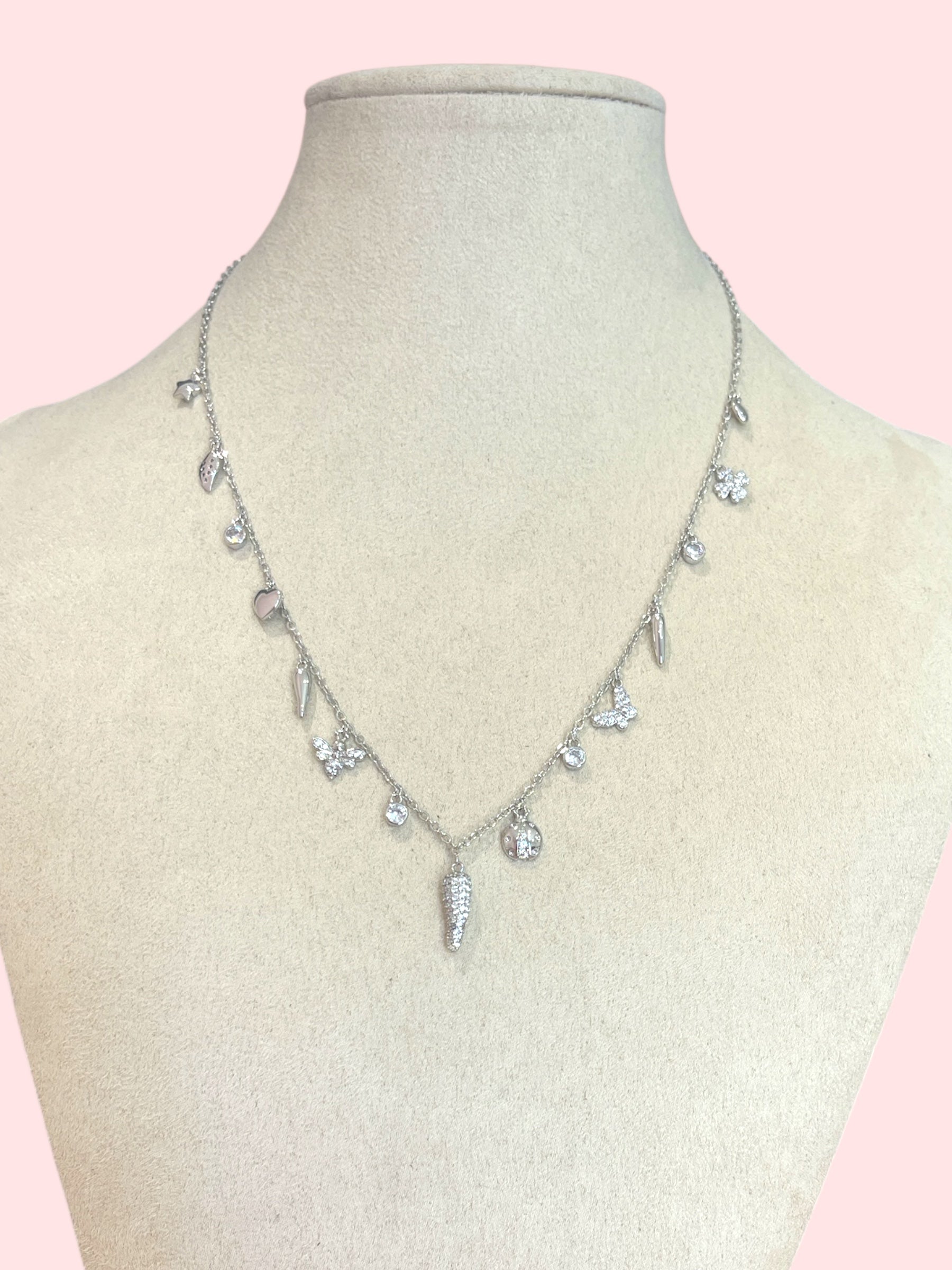 Collana charms fortunati