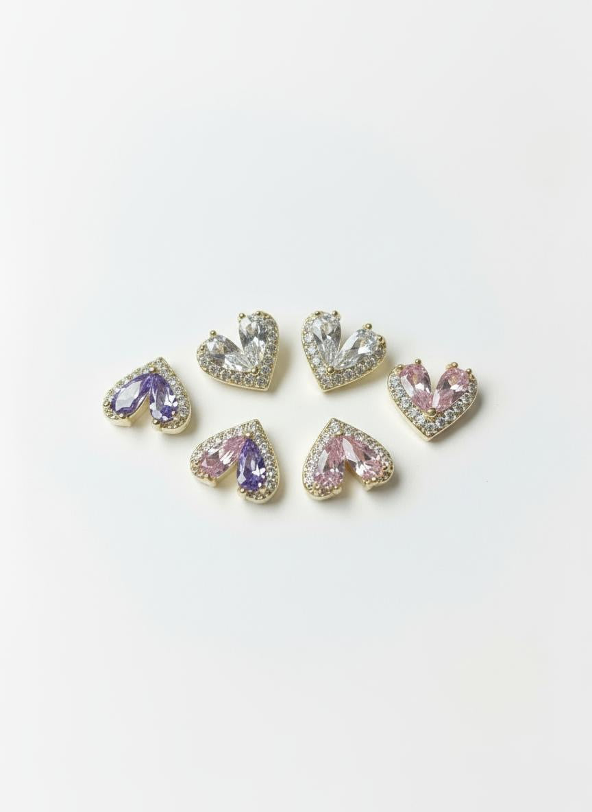 Orecchini set cuoricini