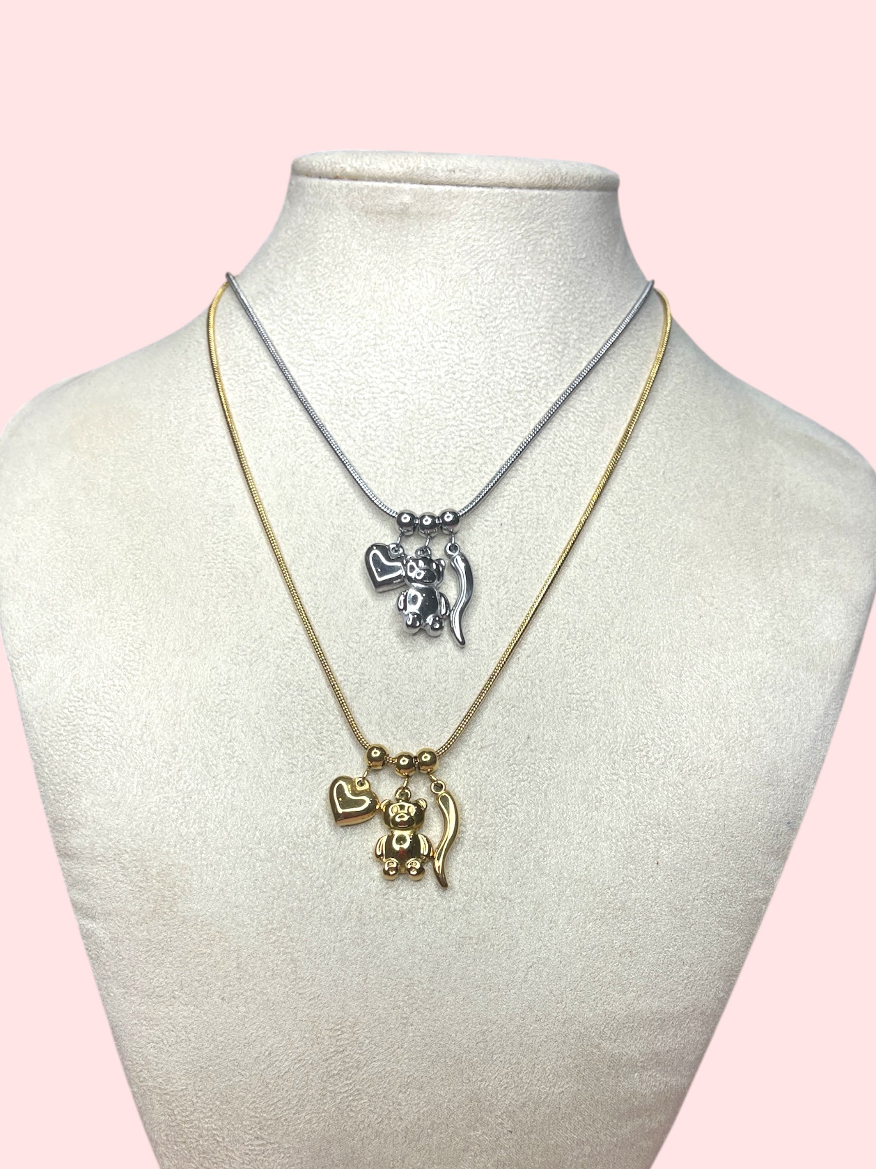 Collana orsetto fortuna