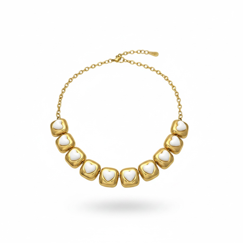Collana cuoricina