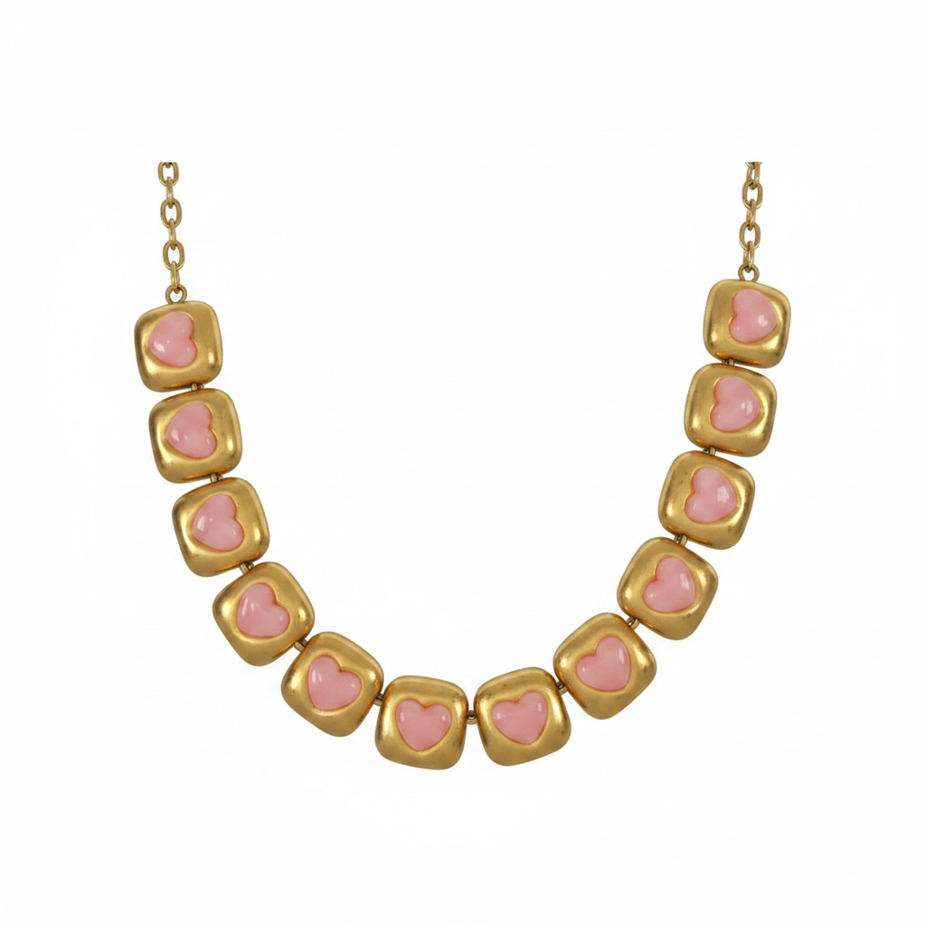 Collana cuoricina