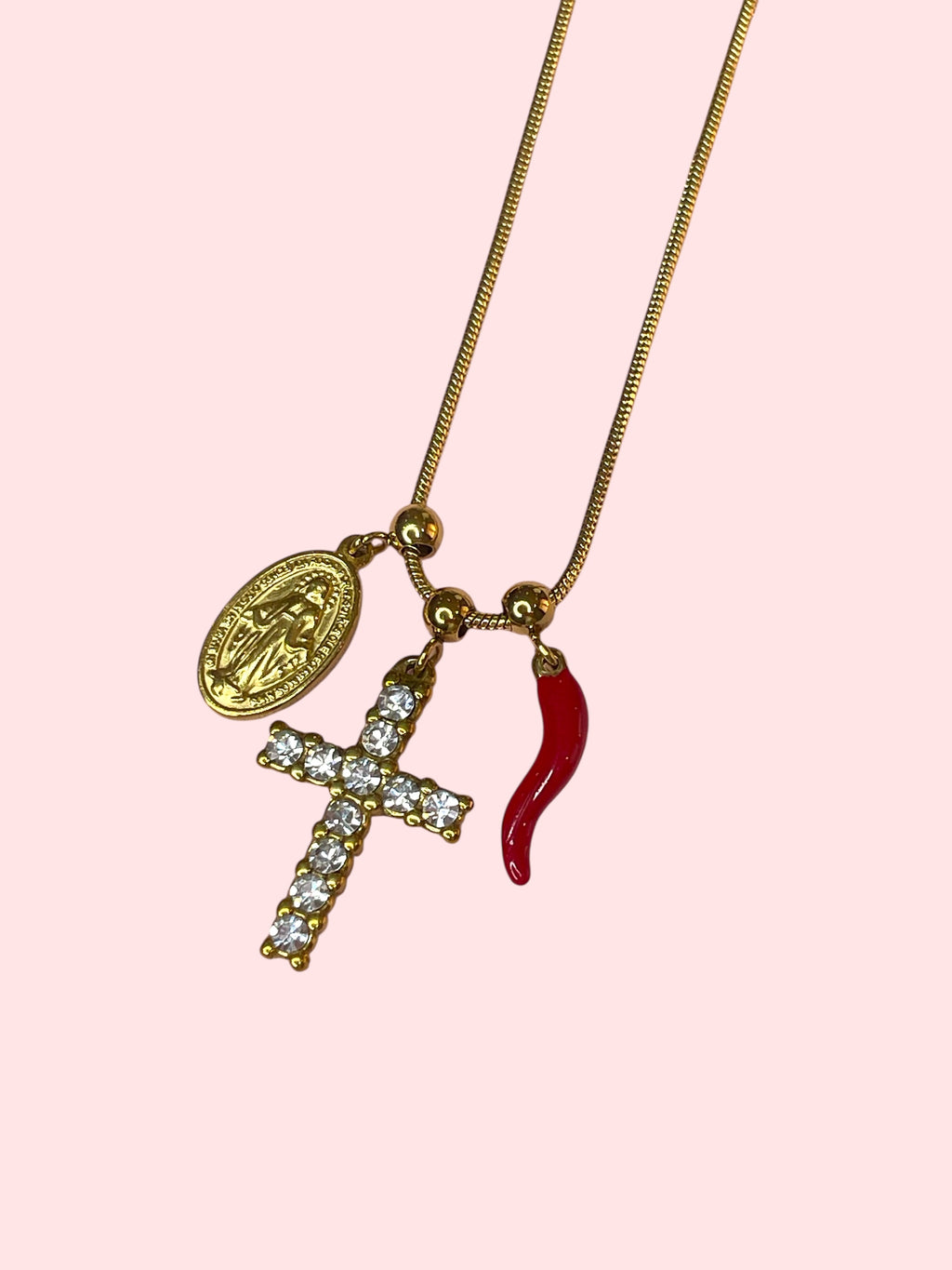 Collana tris charm