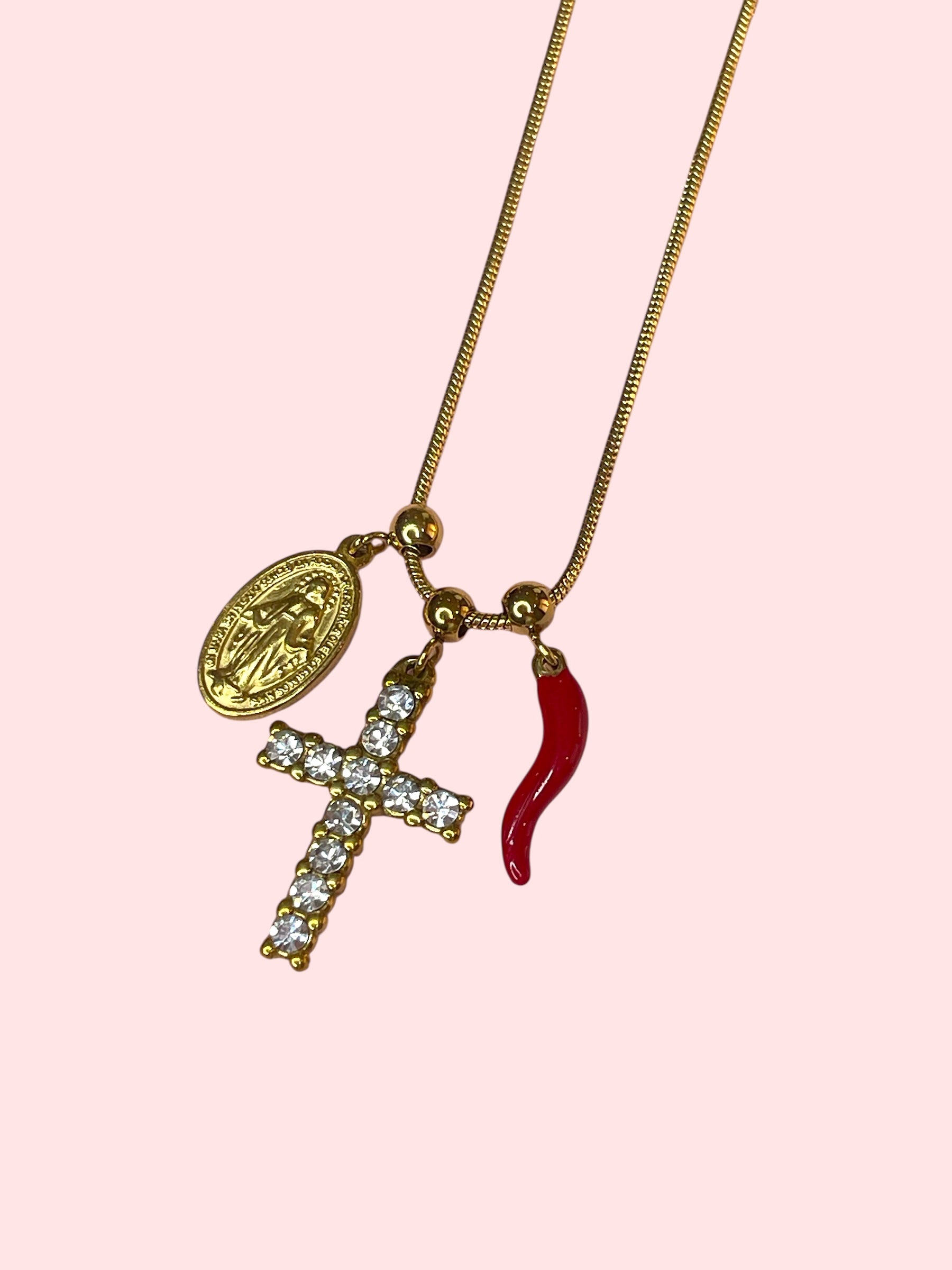 Collana tris charm