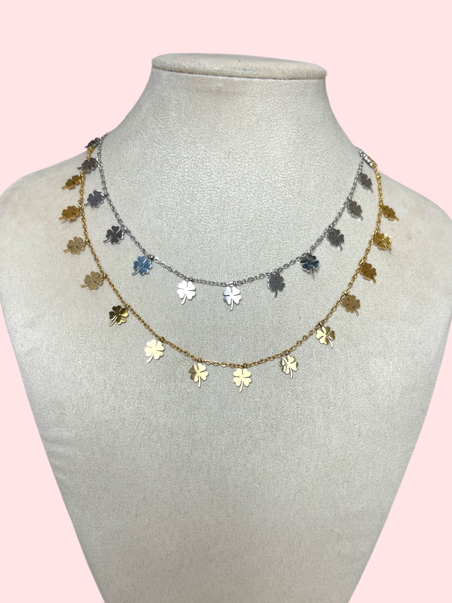 Collana quadrifogli