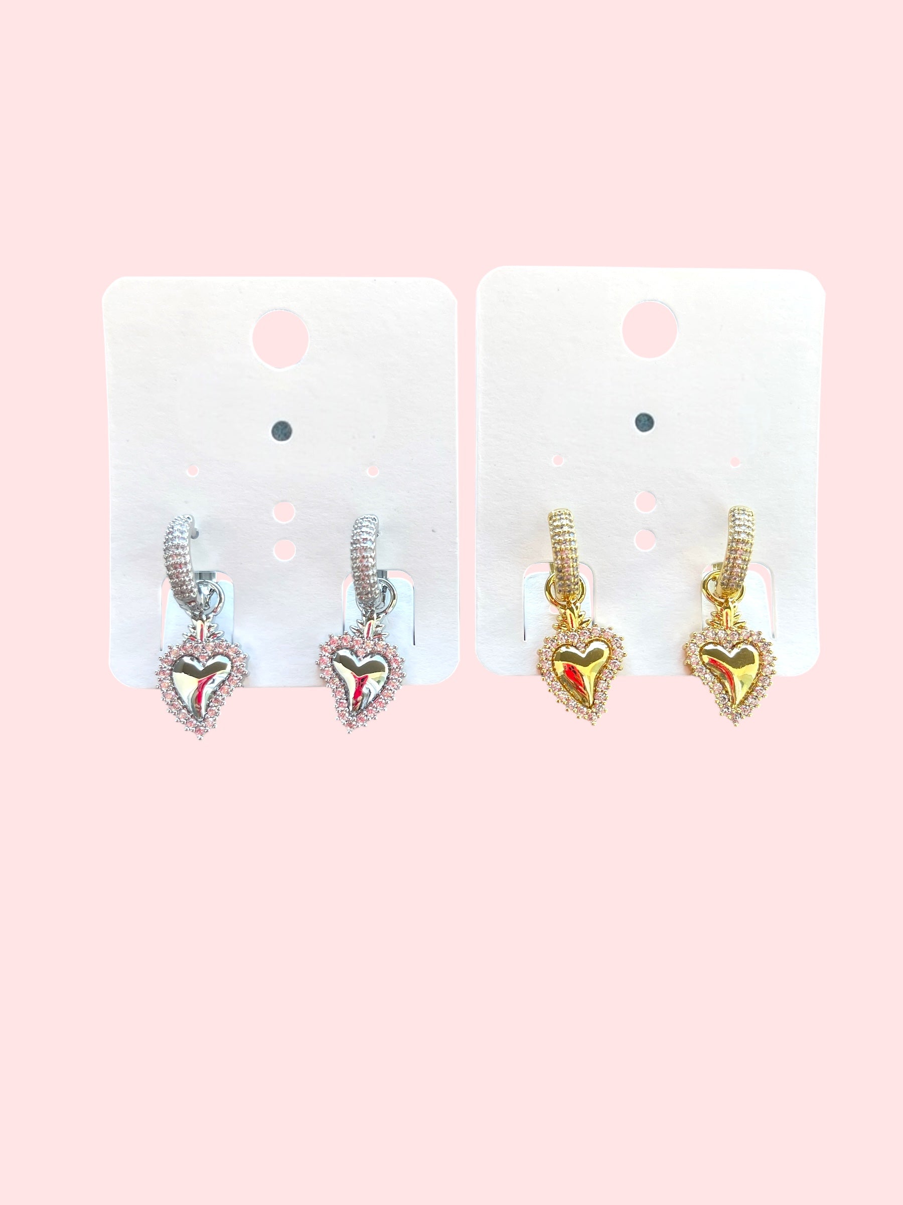 Orecchini sacro cuore