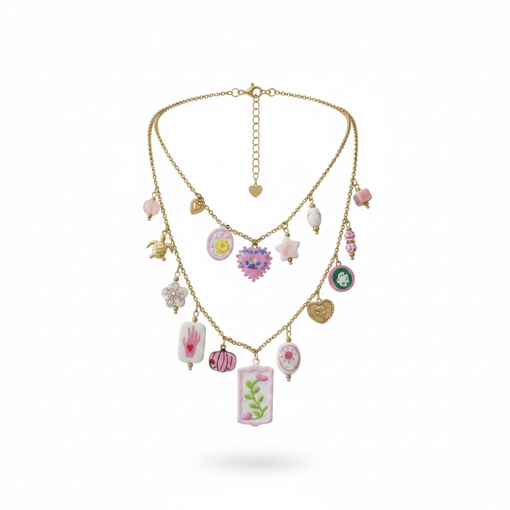 Collana double charmy