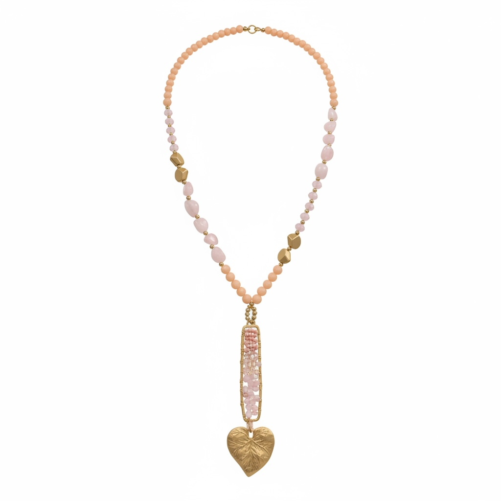 Collana long heart