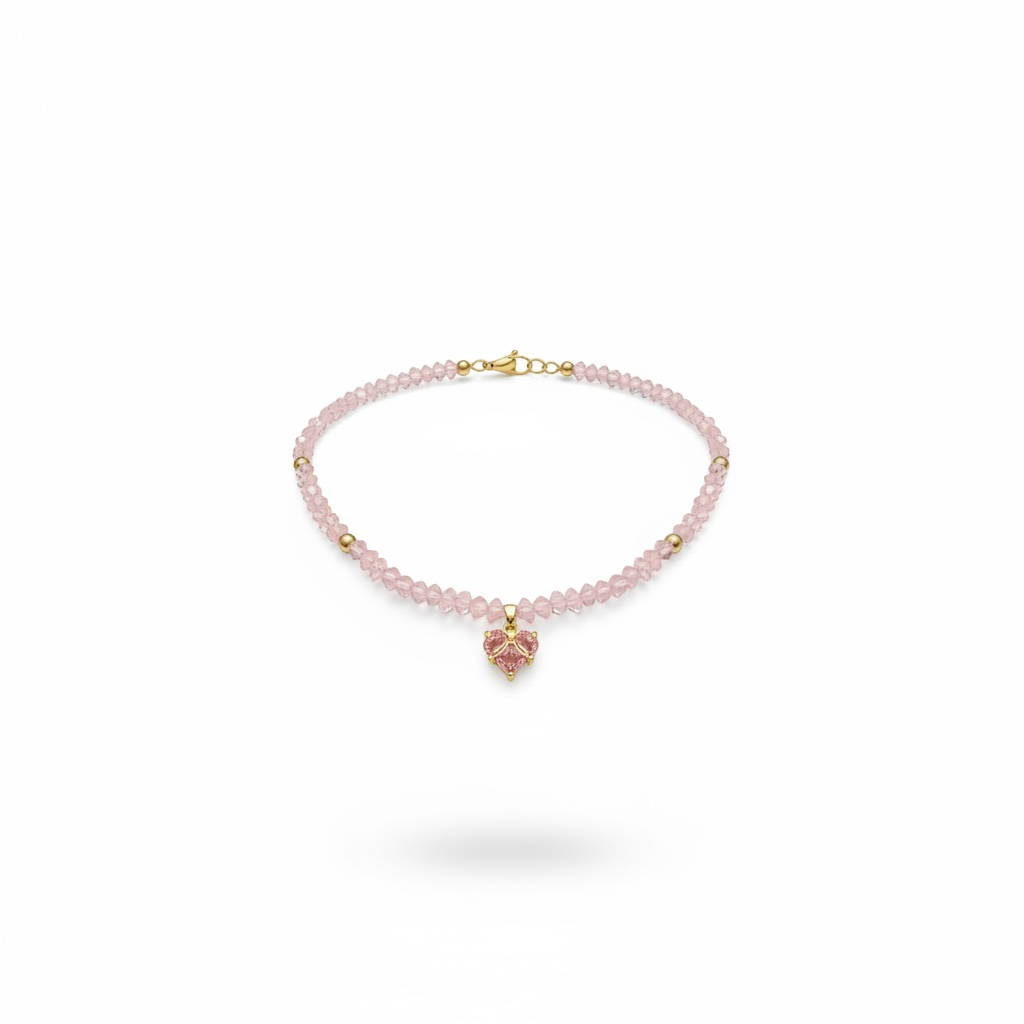 Collana cuore diamante