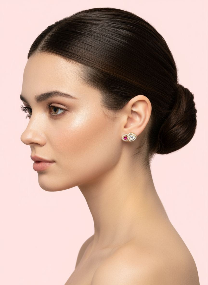 Orecchini cuore infinito