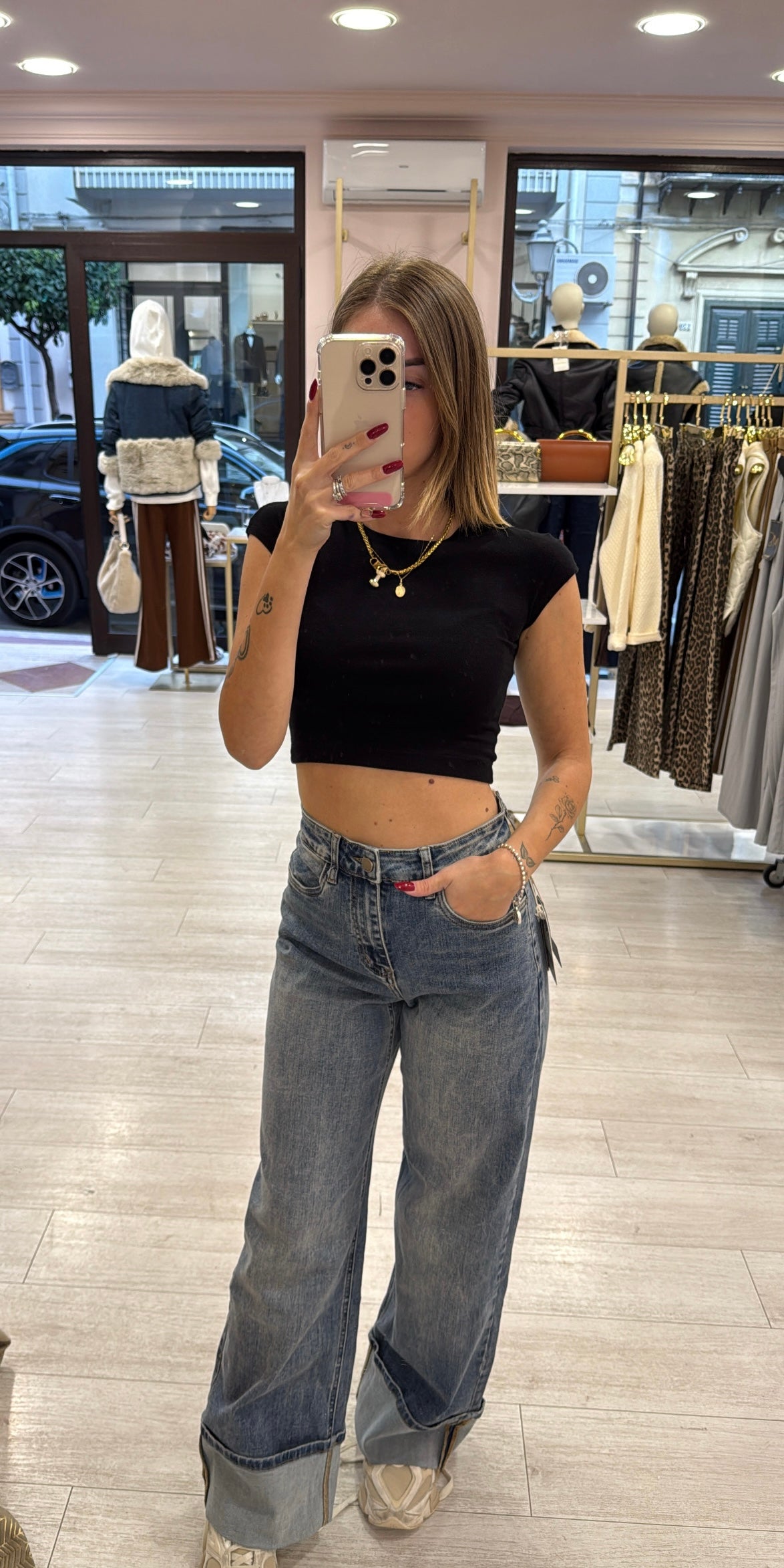 Jeans wide leg Lilly