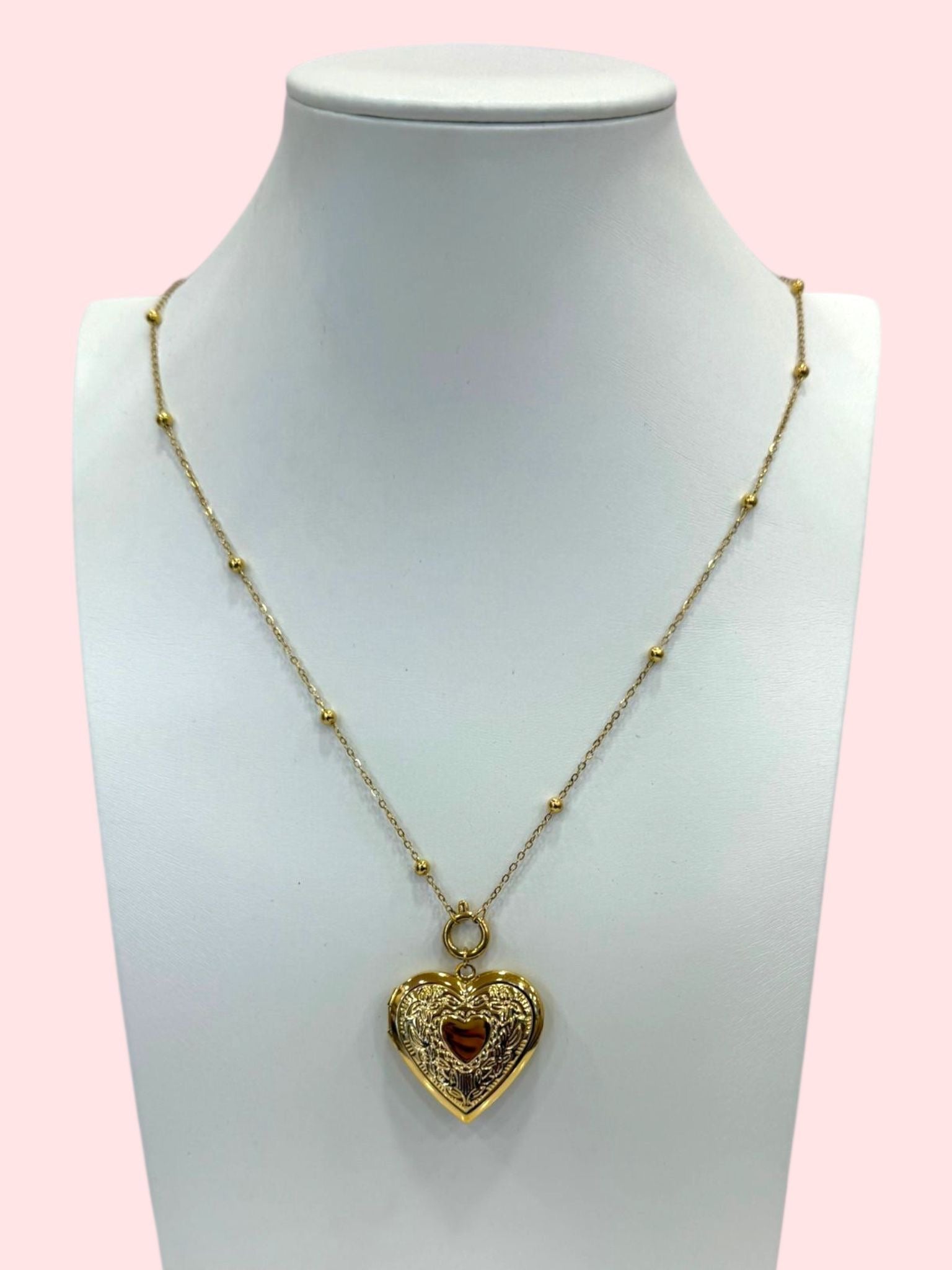 Collana cuore scrigno