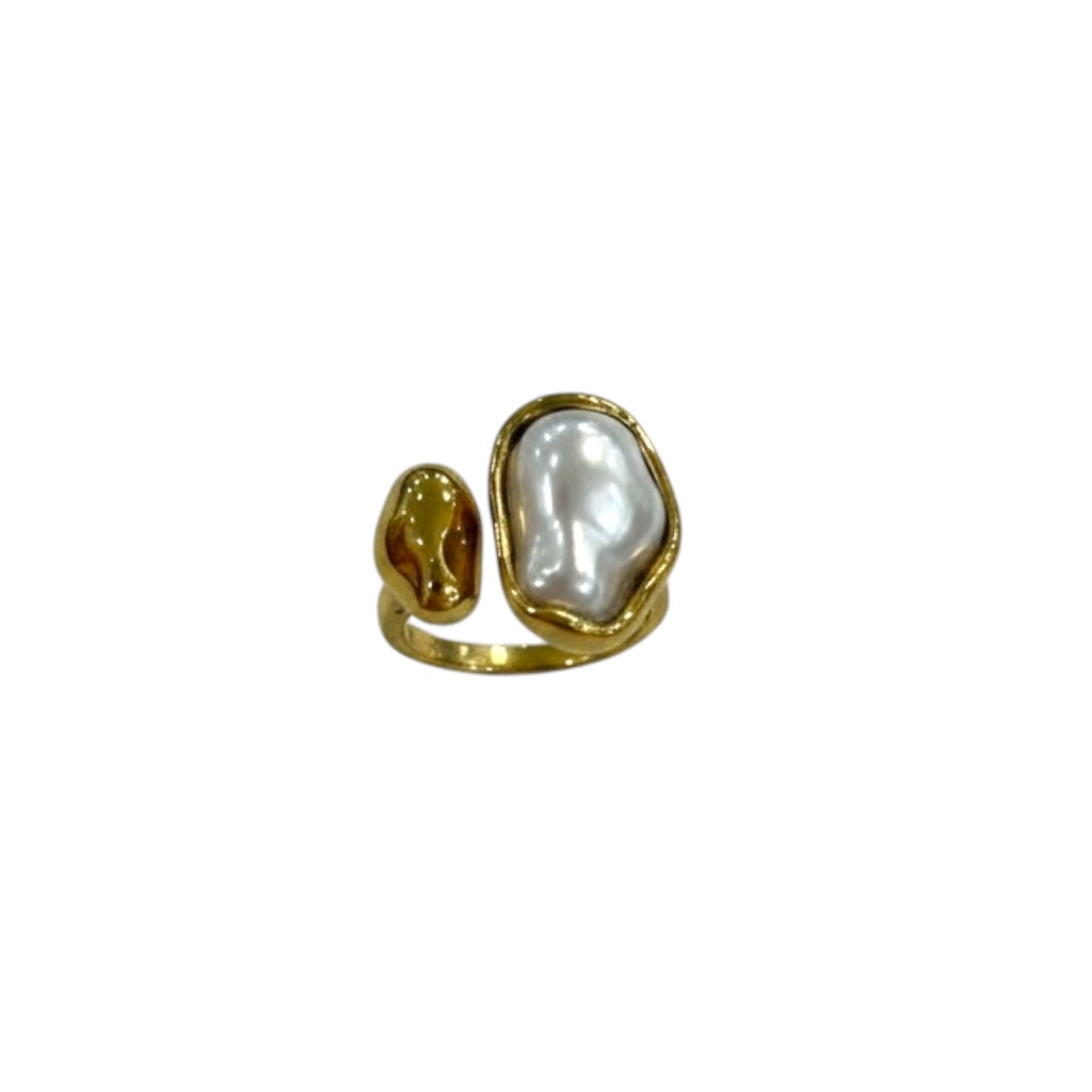 Anello perla