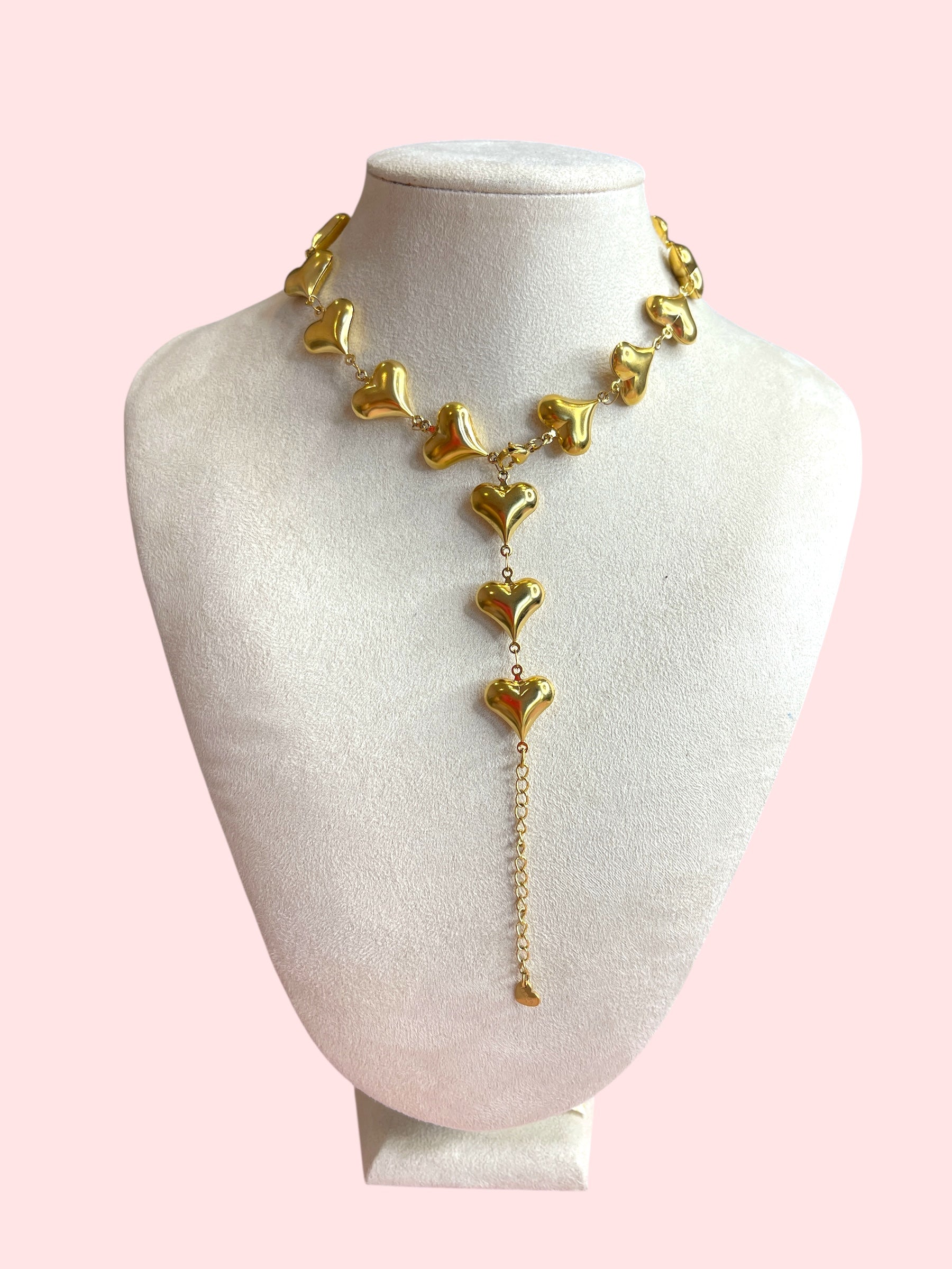 Collana cuore sonaglio