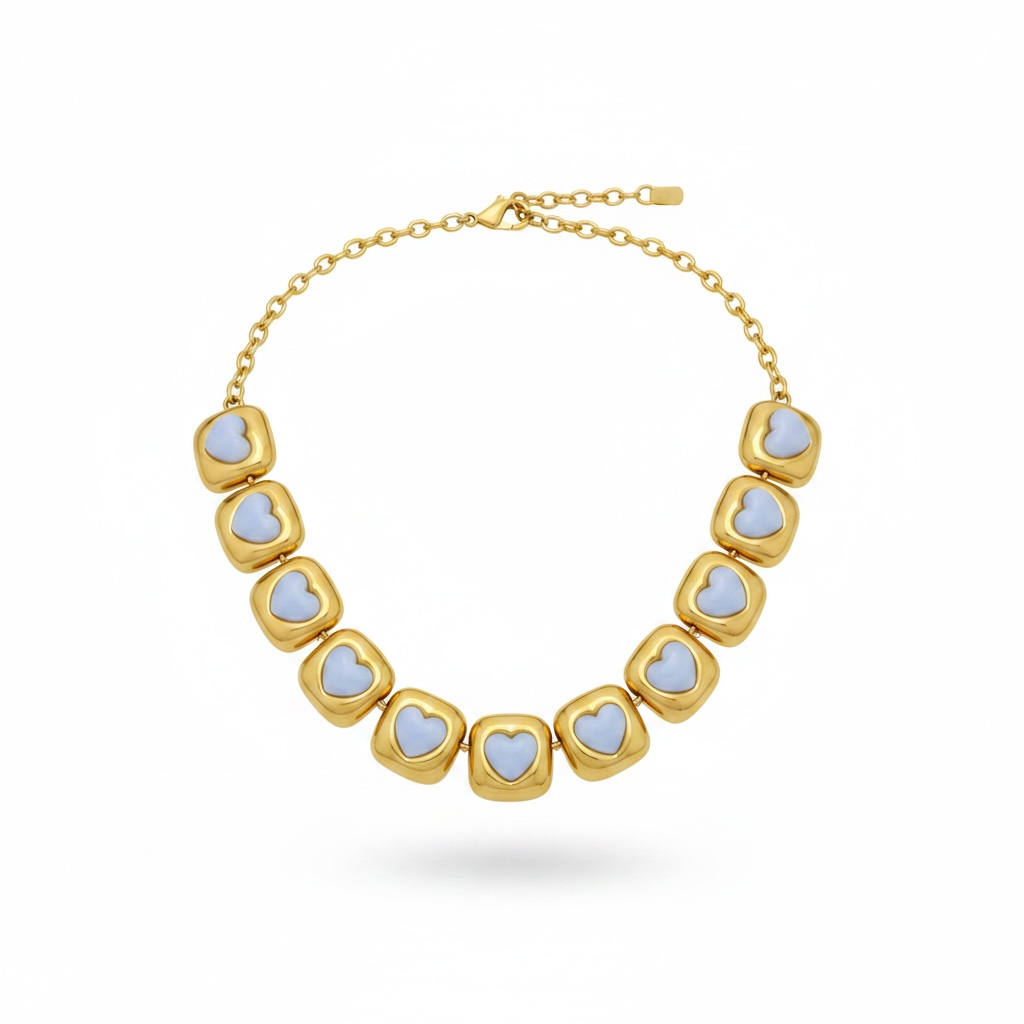 Collana cuoricina