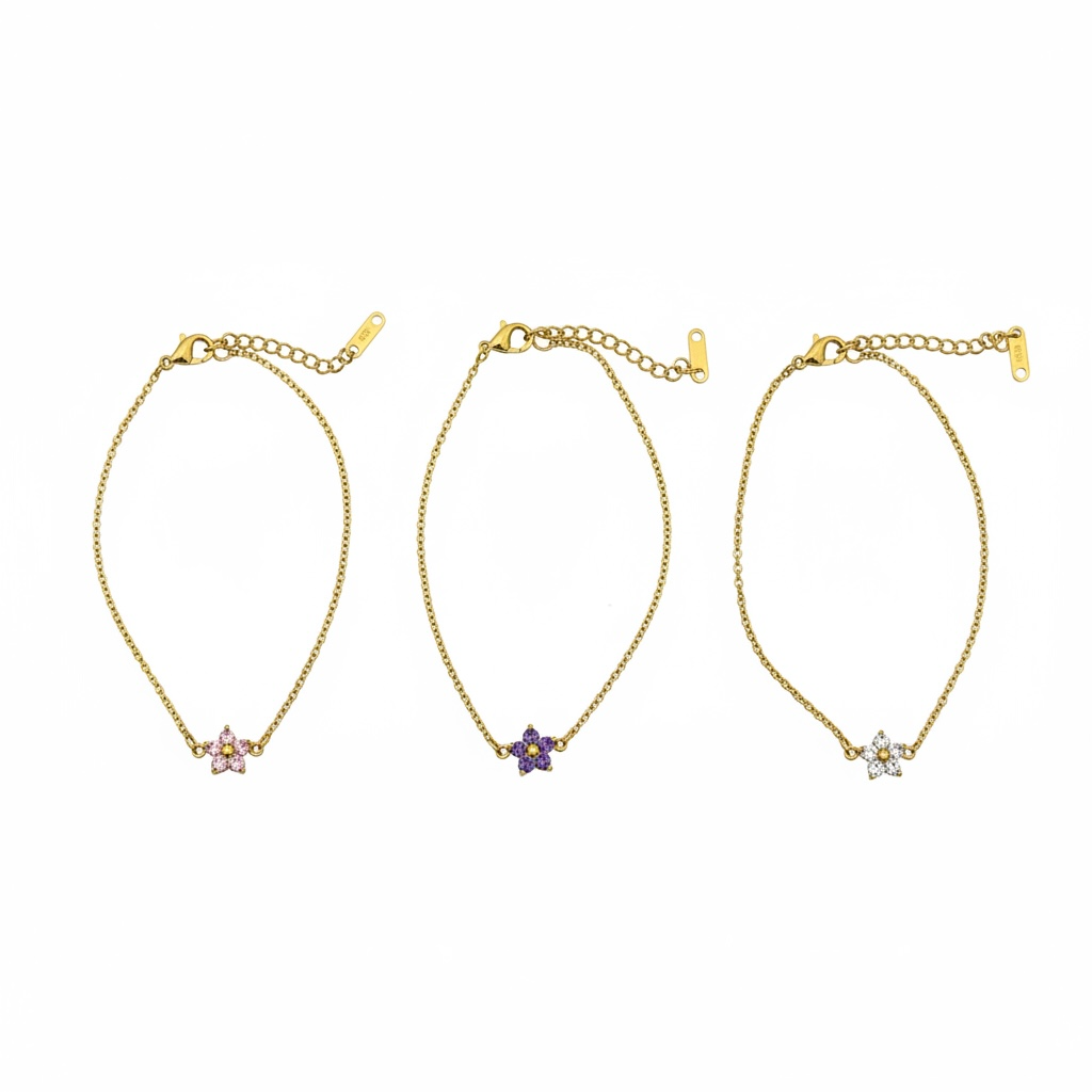 Bracciale mini flowers