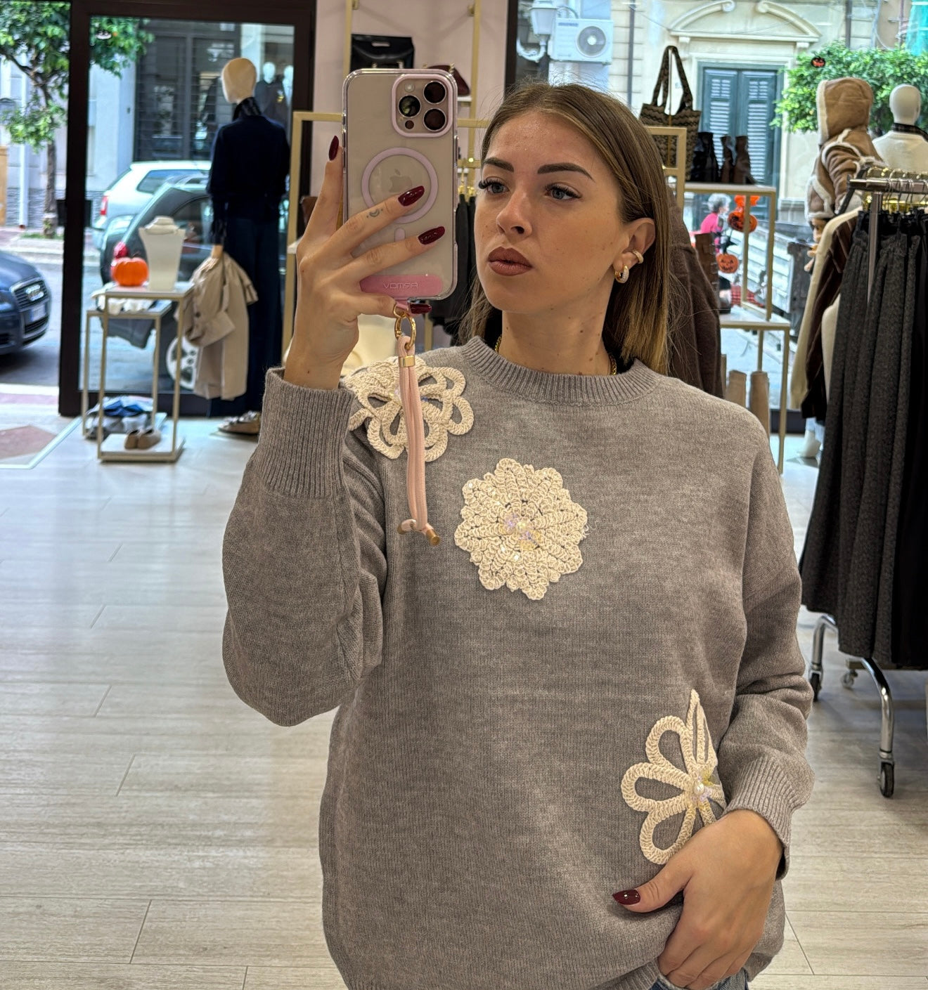 Maglioncino centrini