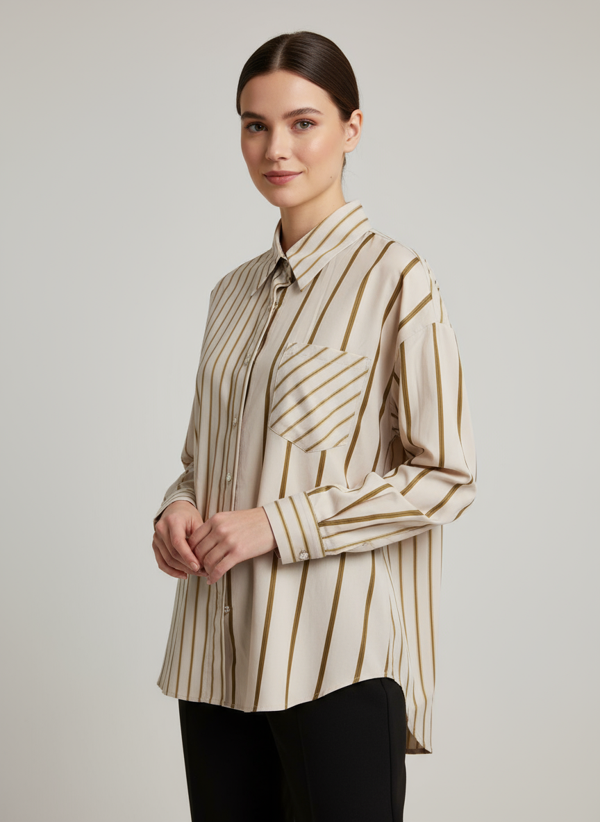 Camicia Botton Strass