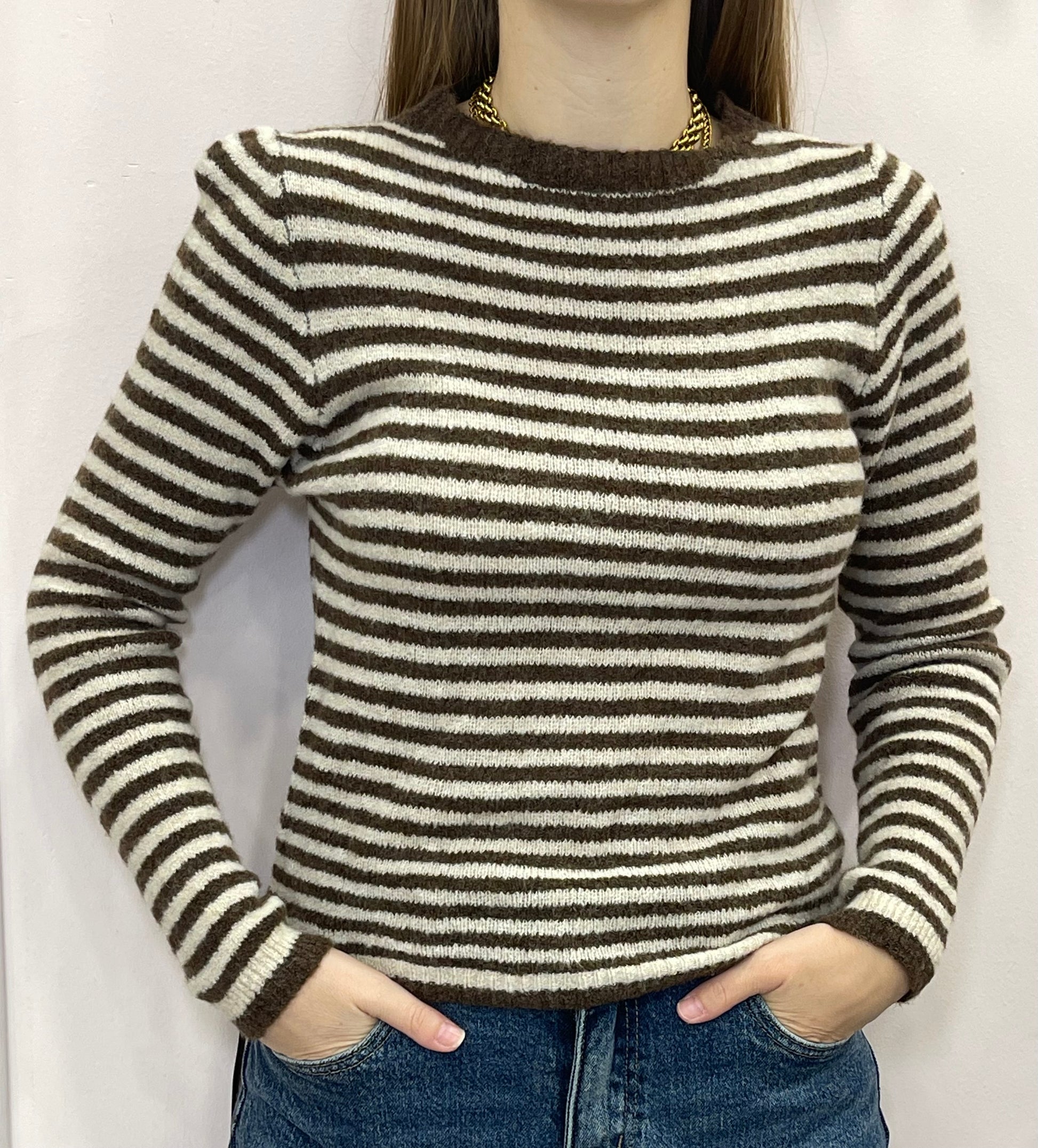 Maglioncino righe Nuvola