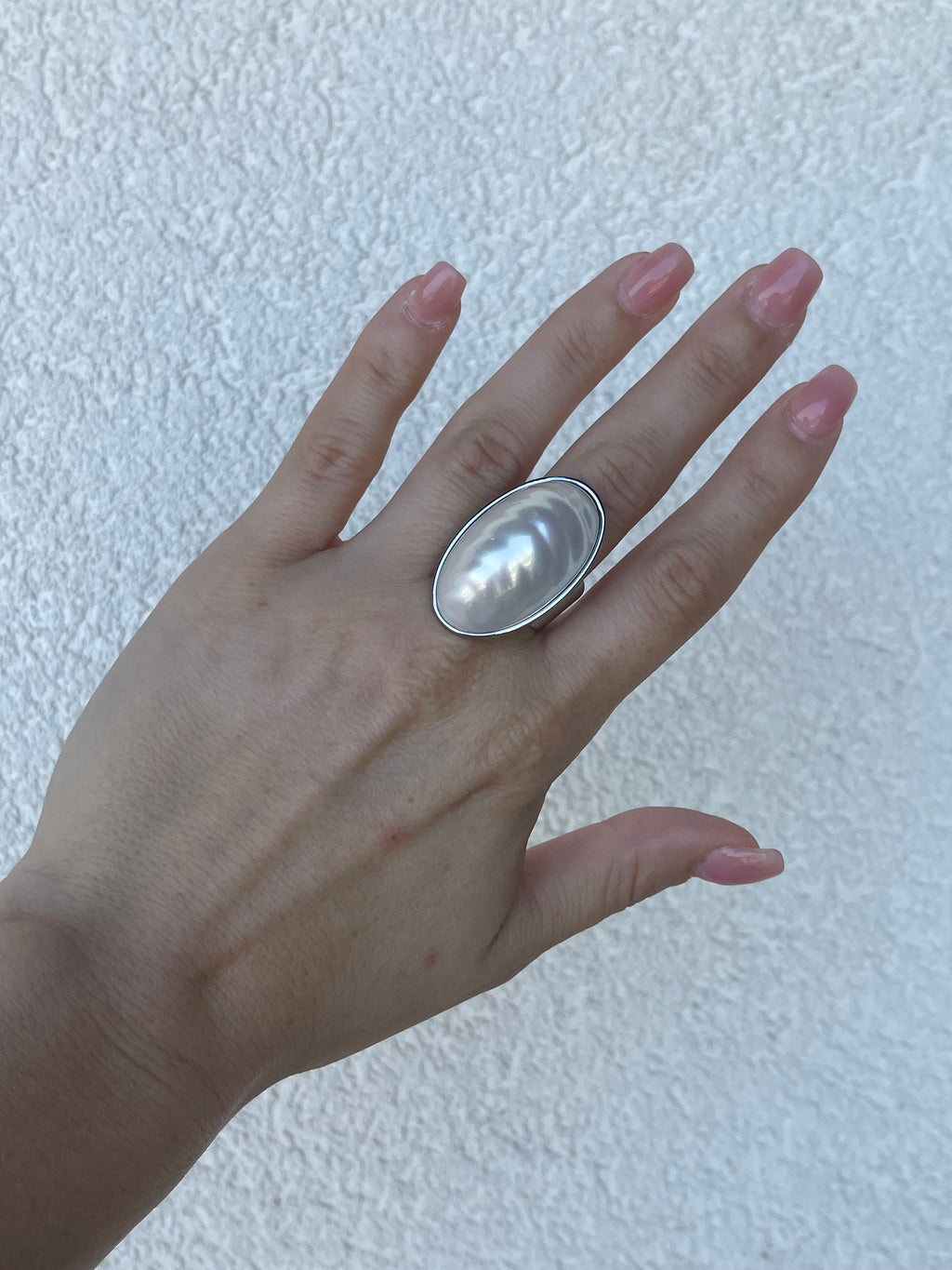 Anello perla